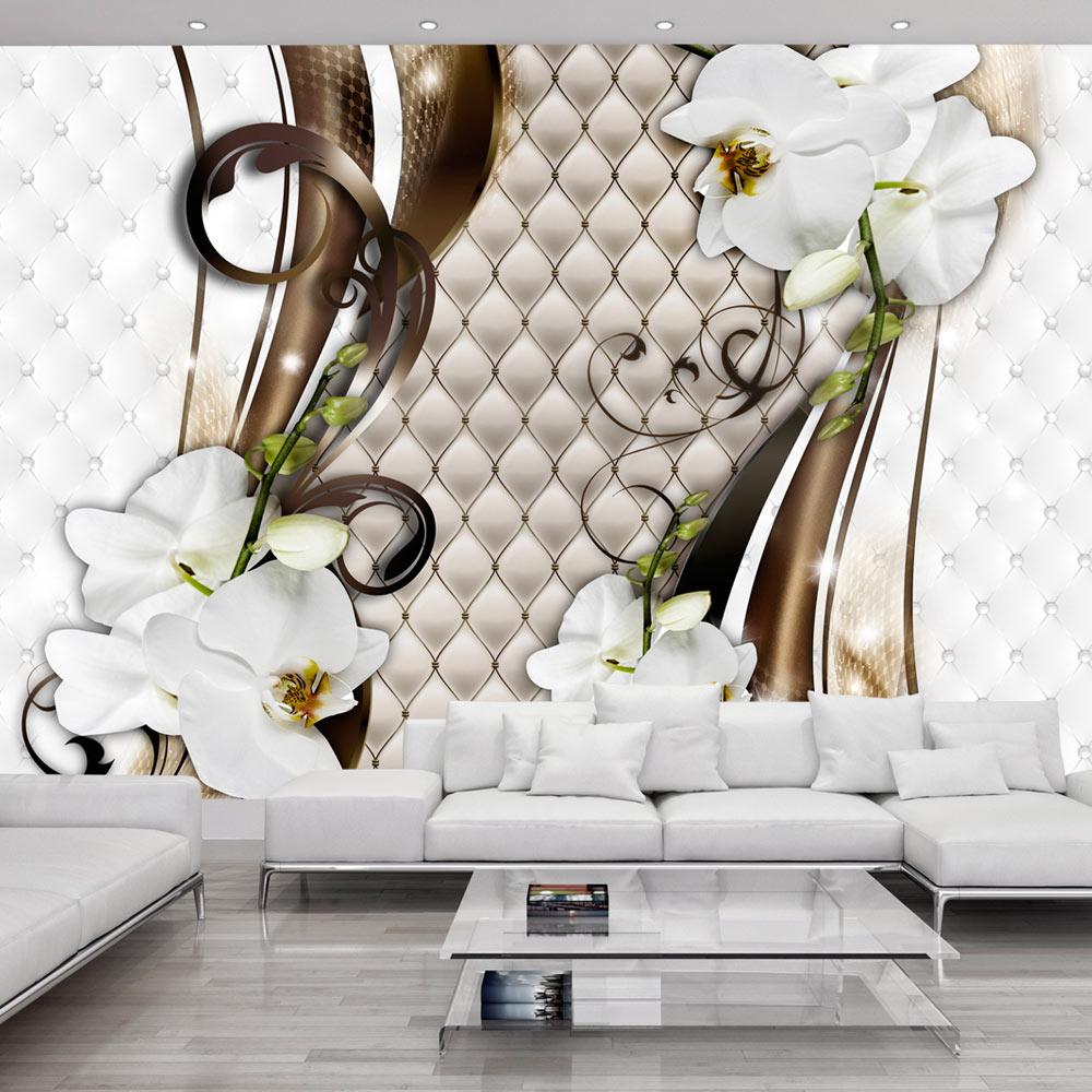 Fototapet - Gold trail - 250 x 175 cm - Standard billede