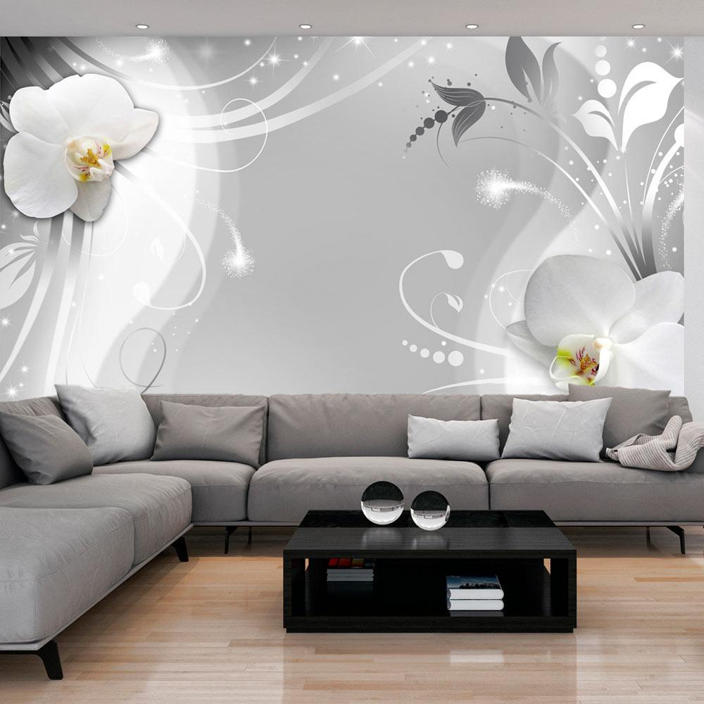 Fototapet - Charming orchid - 150 x 105 cm - Premium billede