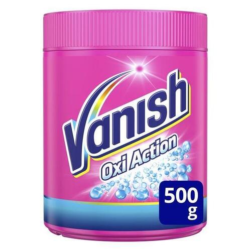 Vanish Oxi Action Pink Pletfjerner Pulver 500 g
