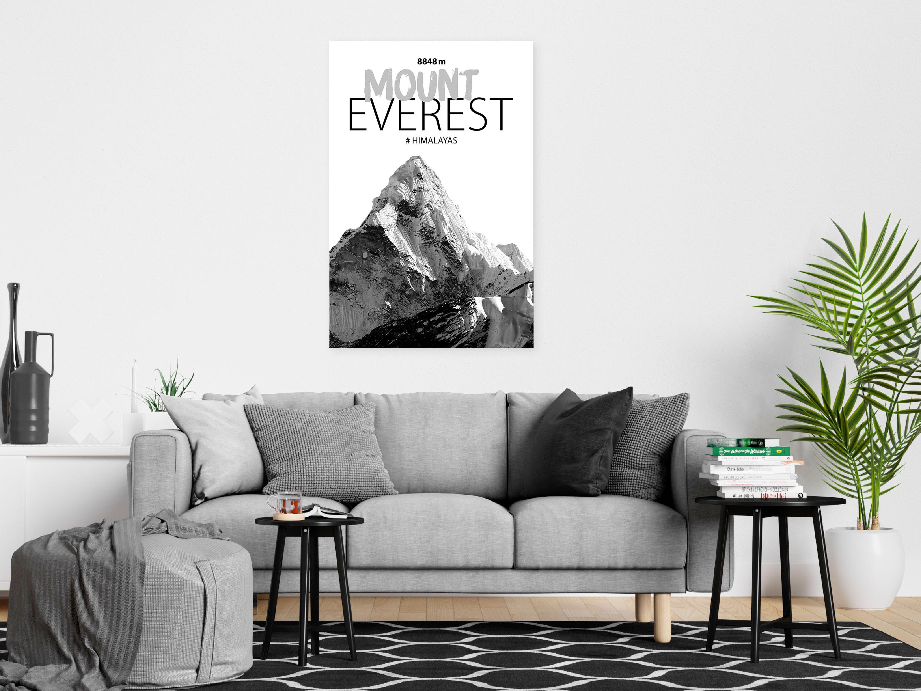 Billede - Mount Everest (1 Part) Vertical - 40 x 60 cm - Standard billede