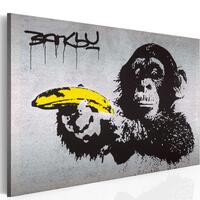 Billede - Stop eller aben vil skyde! (Banksy)