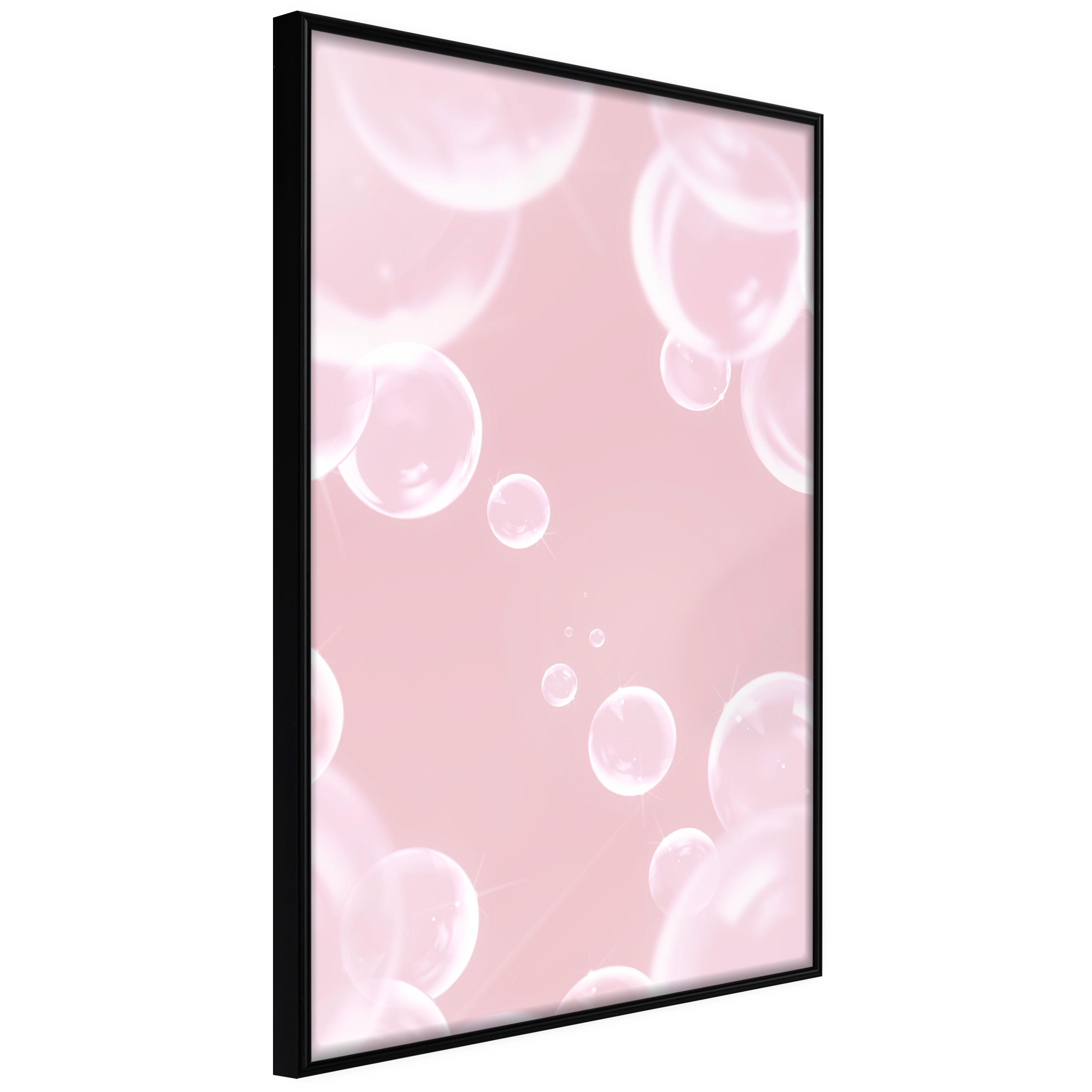 Plakat - Subtle Breeze - 40 x 60 cm - Sort ramme billede