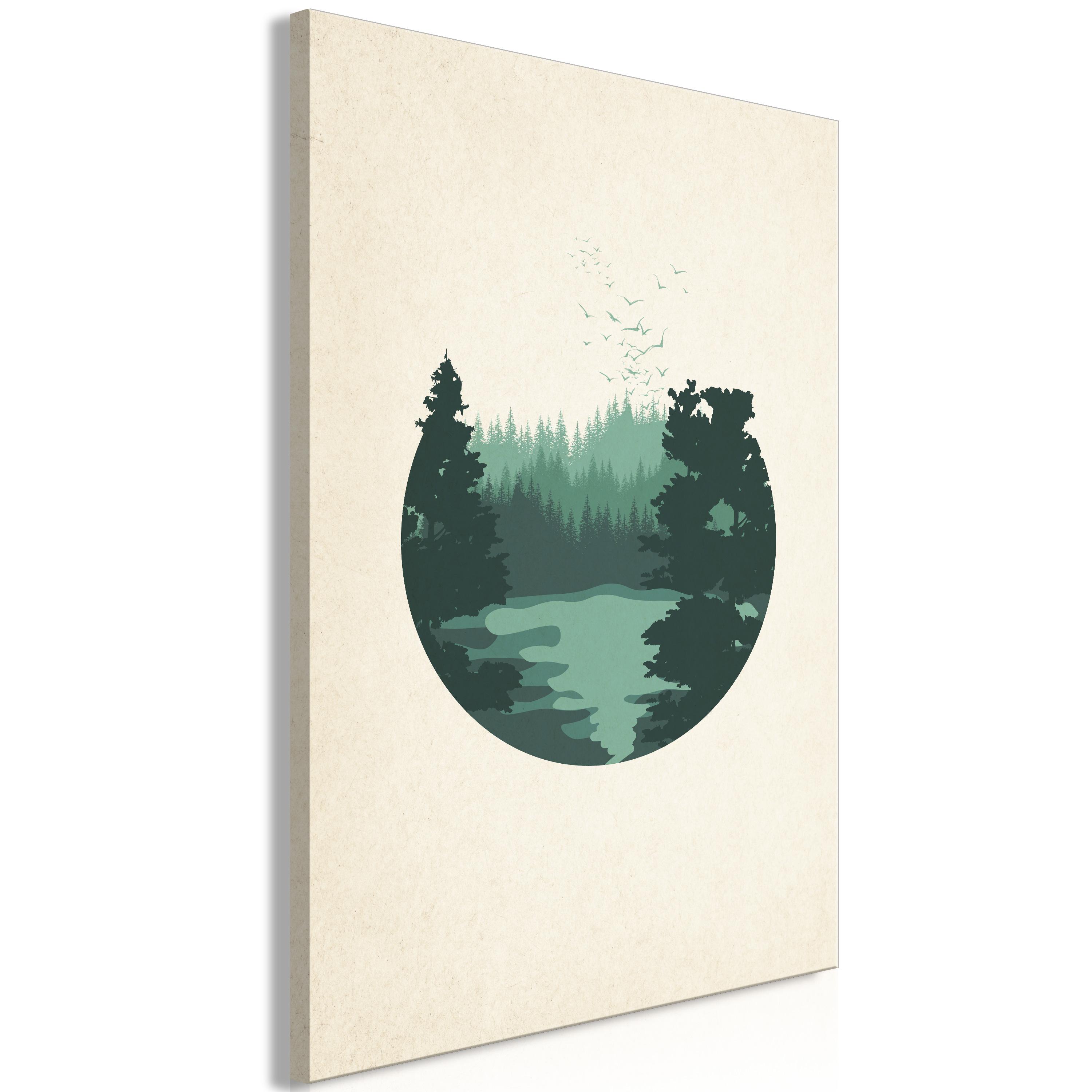 Billede View The Hills Part Vertical Premium Print