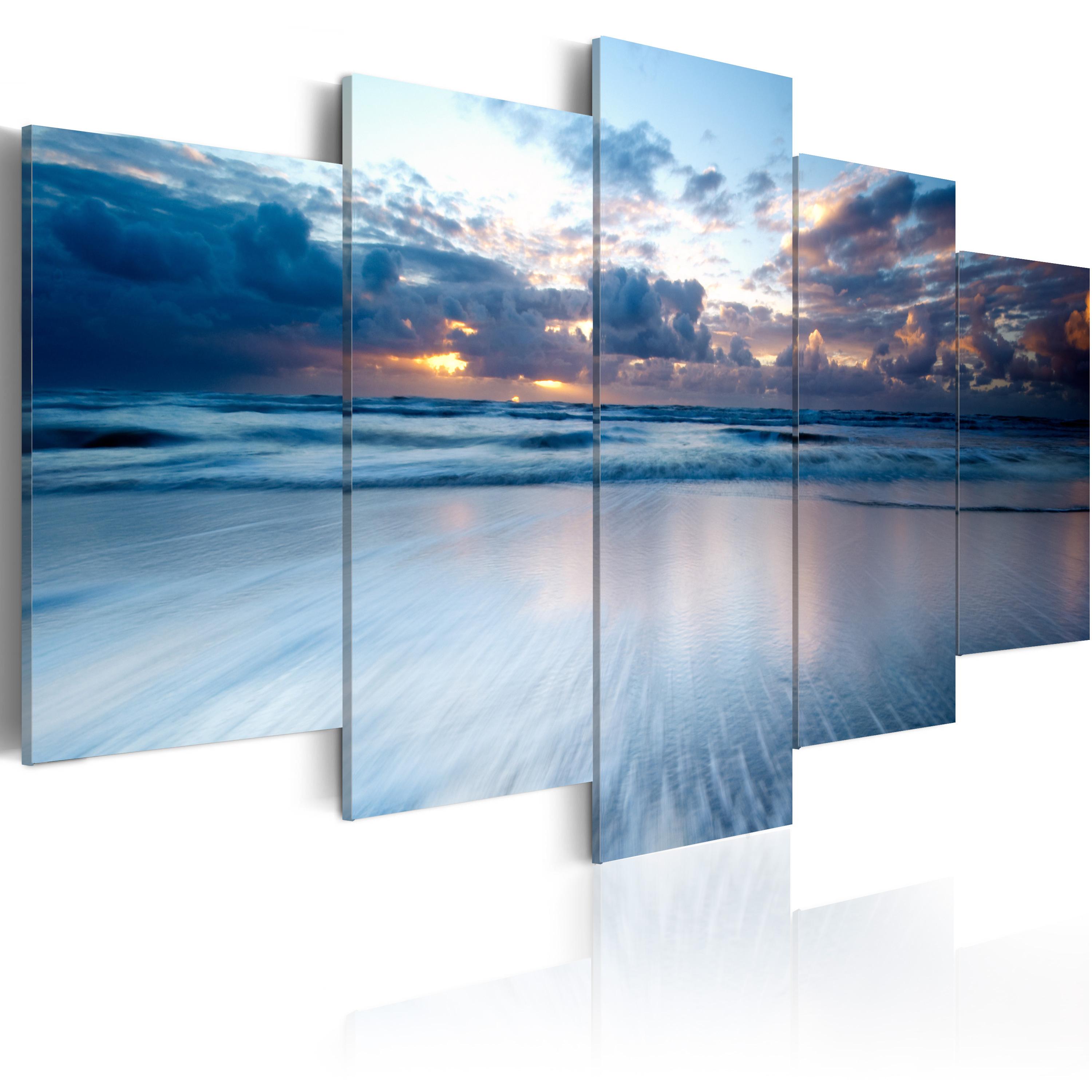 Billede - Endless water - 200 x 100 cm - Premium Print billede