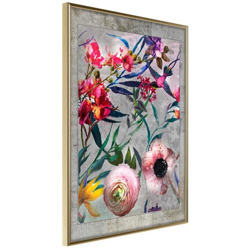 Plakat - Rustic Flowers