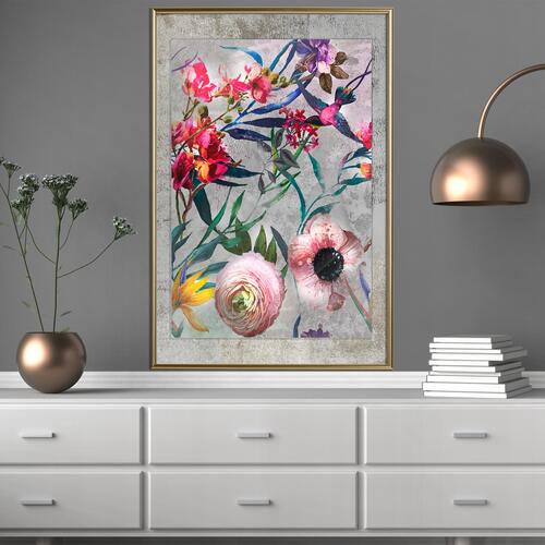 Plakat - Rustic Flowers