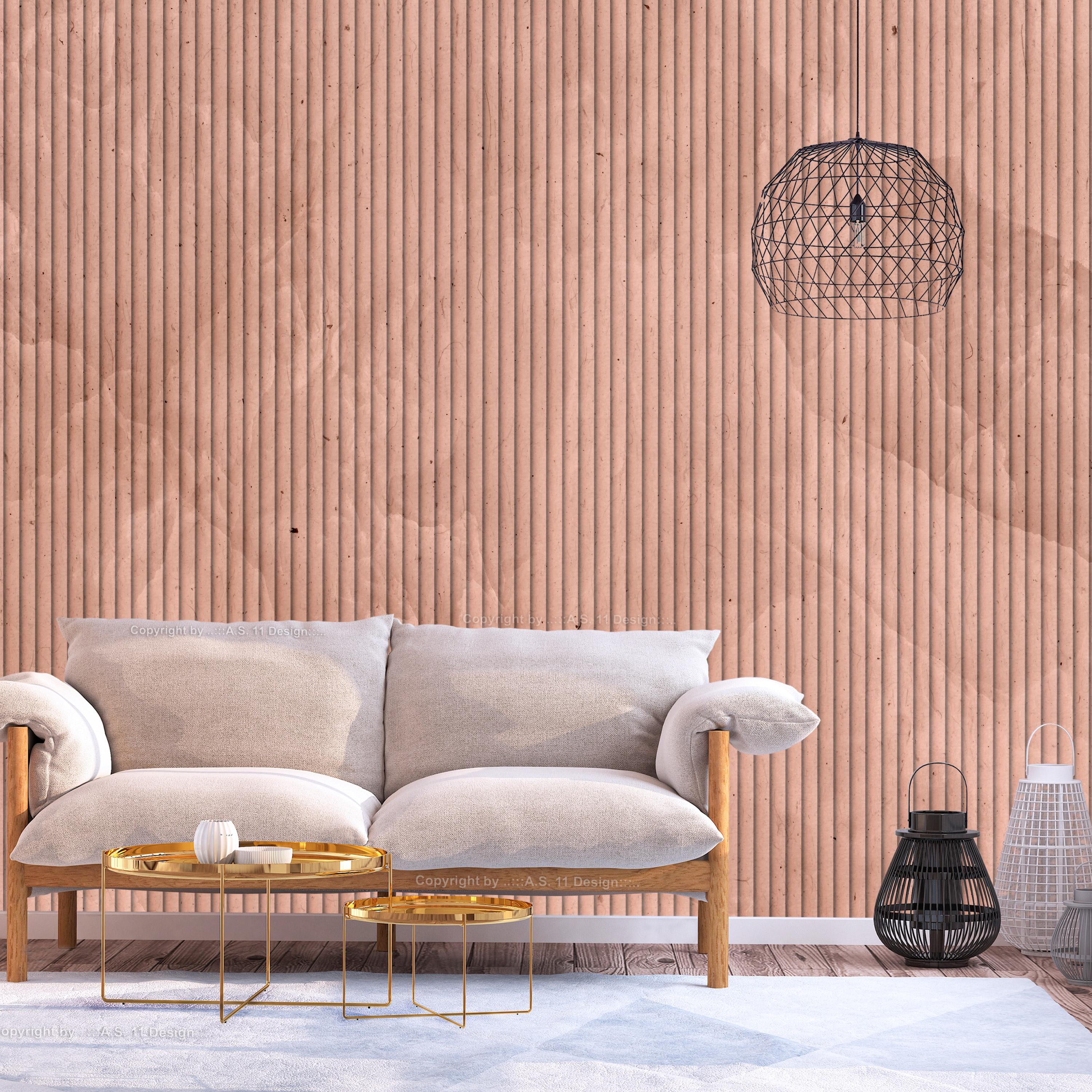 Fototapet - Pink Reed - 200 x 140 cm - Standard billede