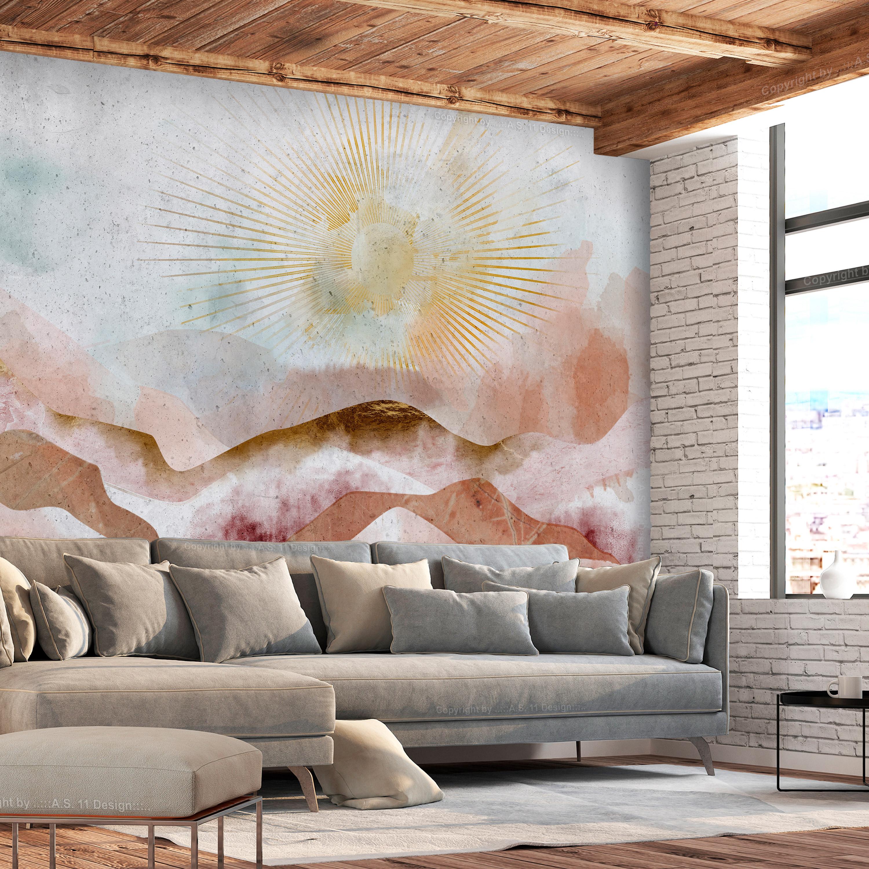 Fototapet - Majestic Mountains - 450 x 315 cm - Standard