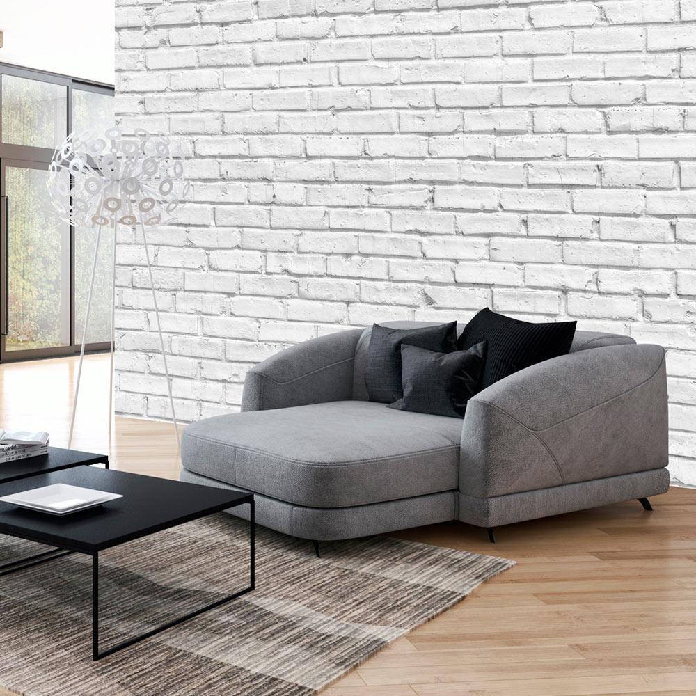 Fototapet - White Stone - 200 x 140 cm - Premium billede