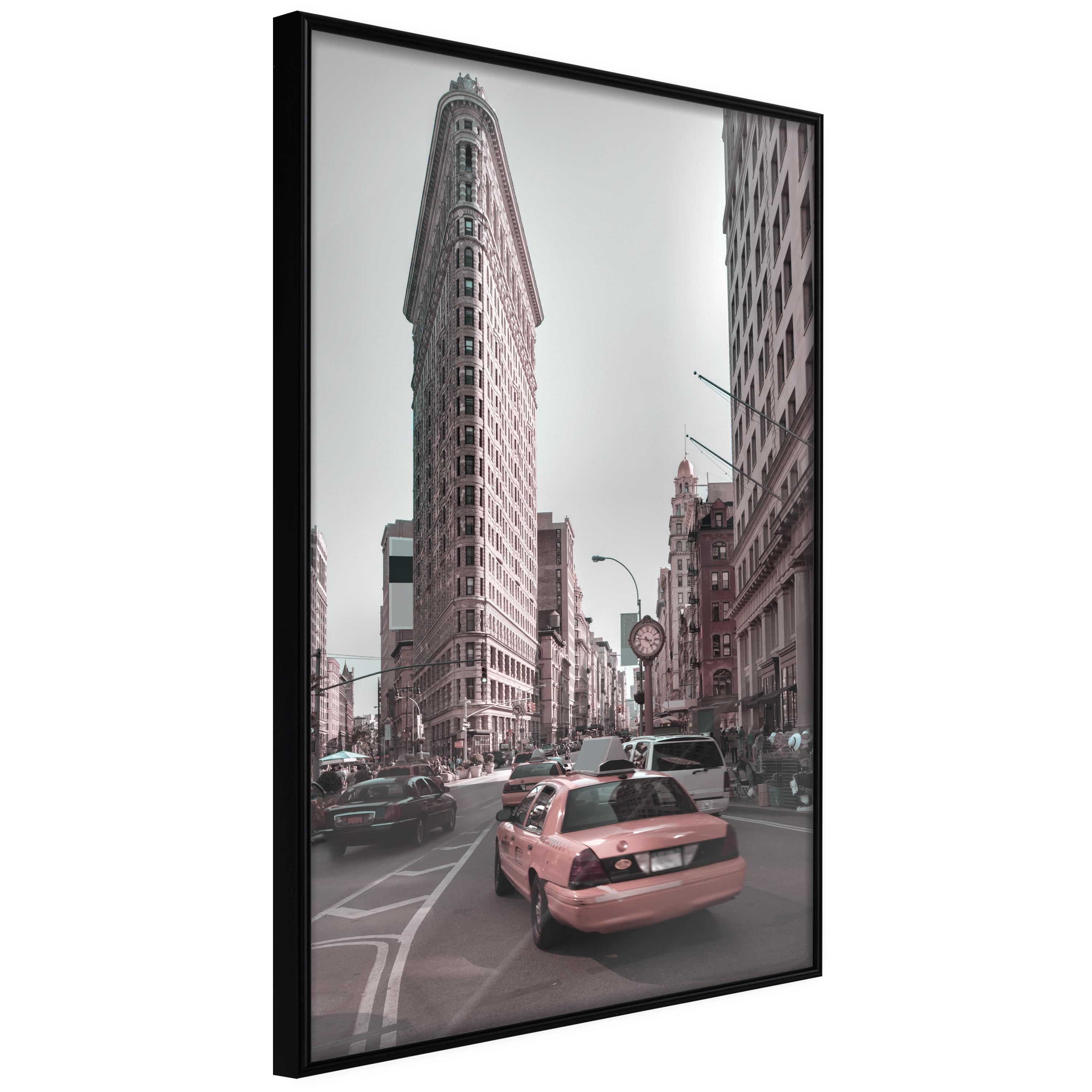 Plakat Urban Traffic 30 X 45 Cm Sort Ramme