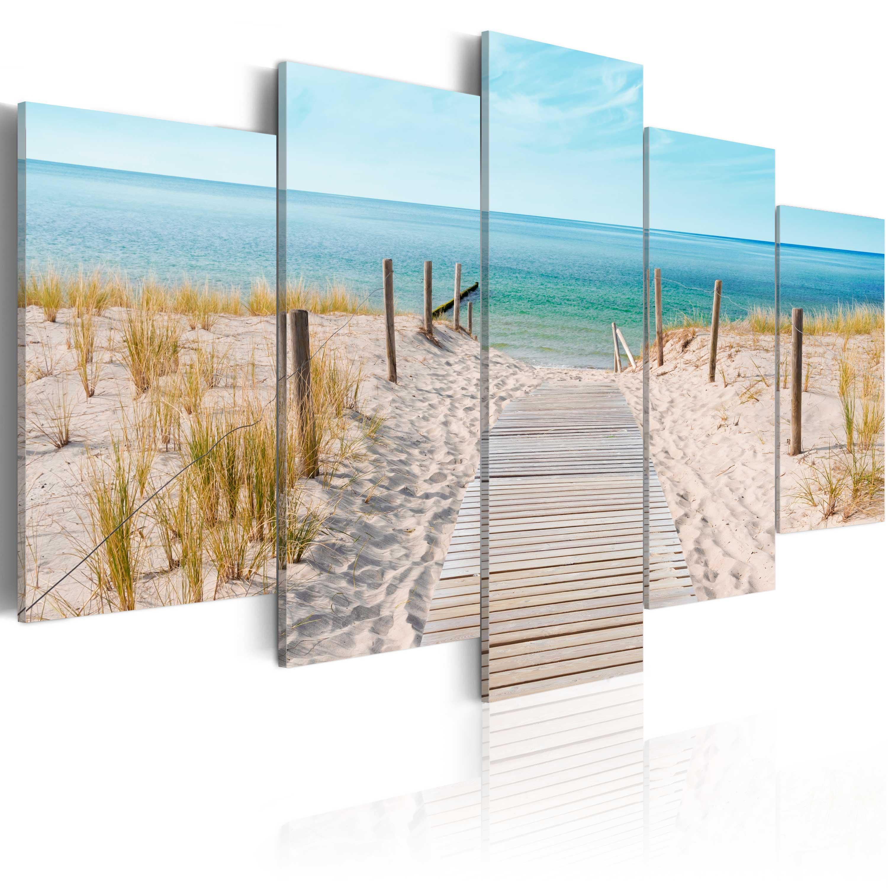 Billede - Towards The Sea - 200 x 100 cm - Premium Print billede
