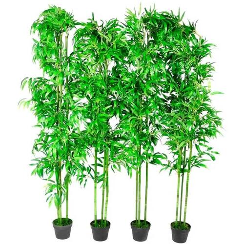 Bambus plante kunstige 4-pak