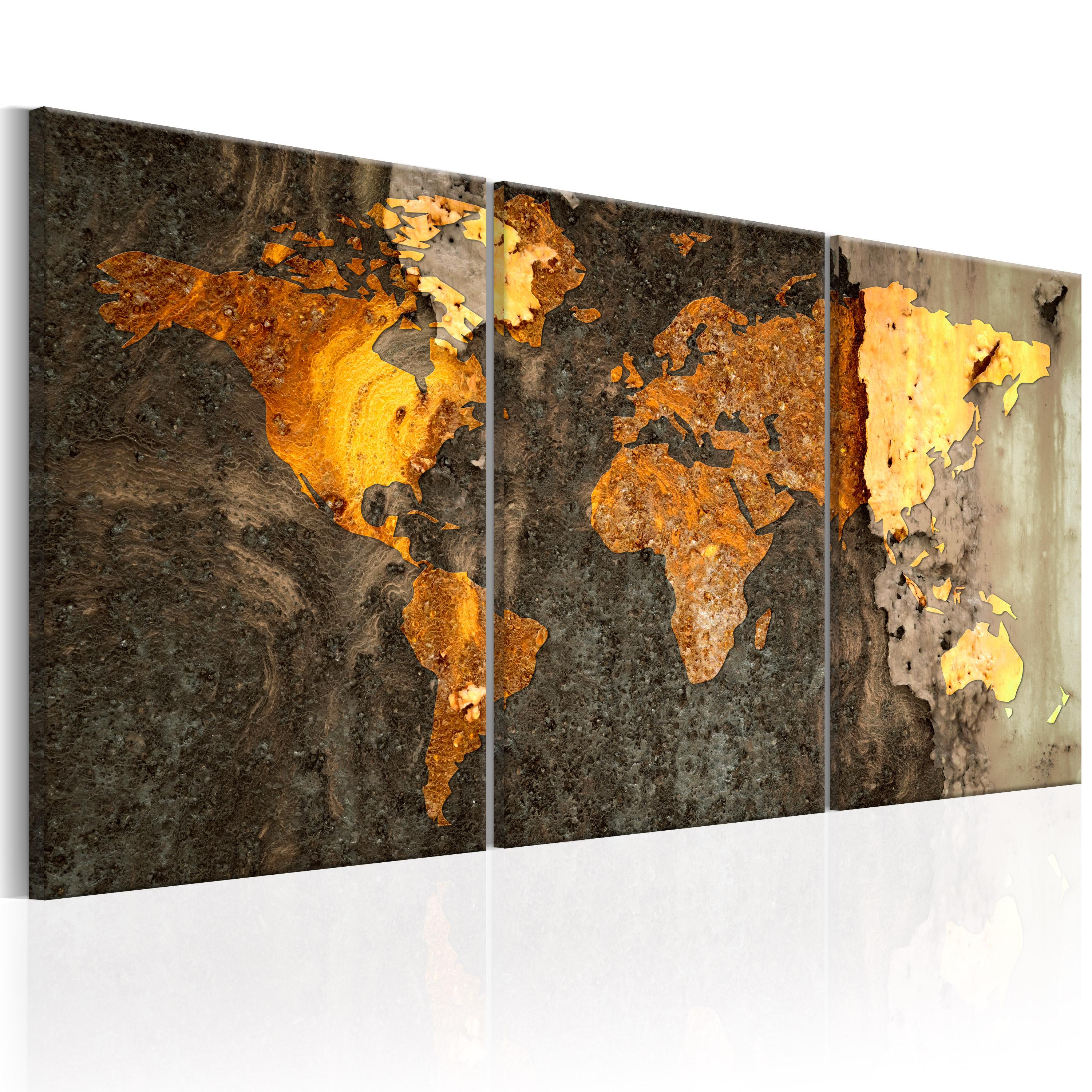 Billede - Metal World - 60 x 30 cm - Premium Print billede