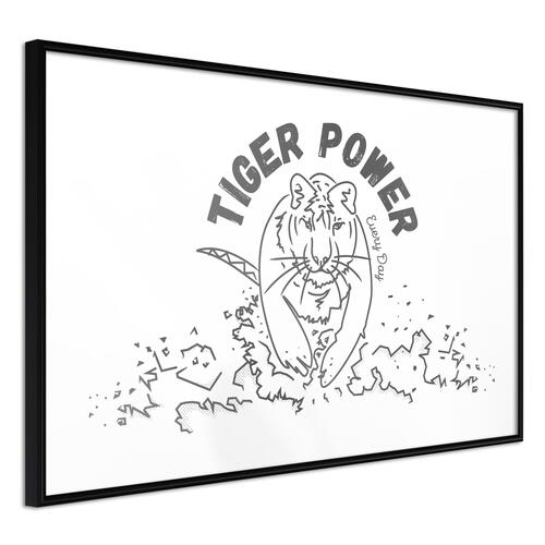 Plakat - Tiger Power