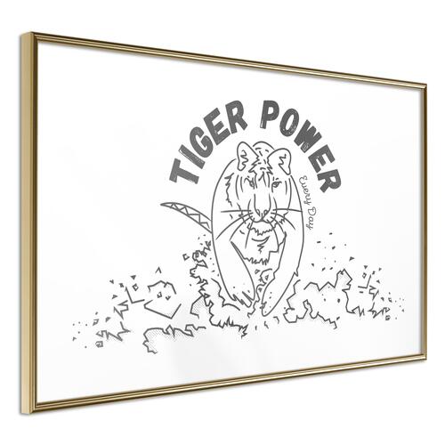 Plakat - Tiger Power