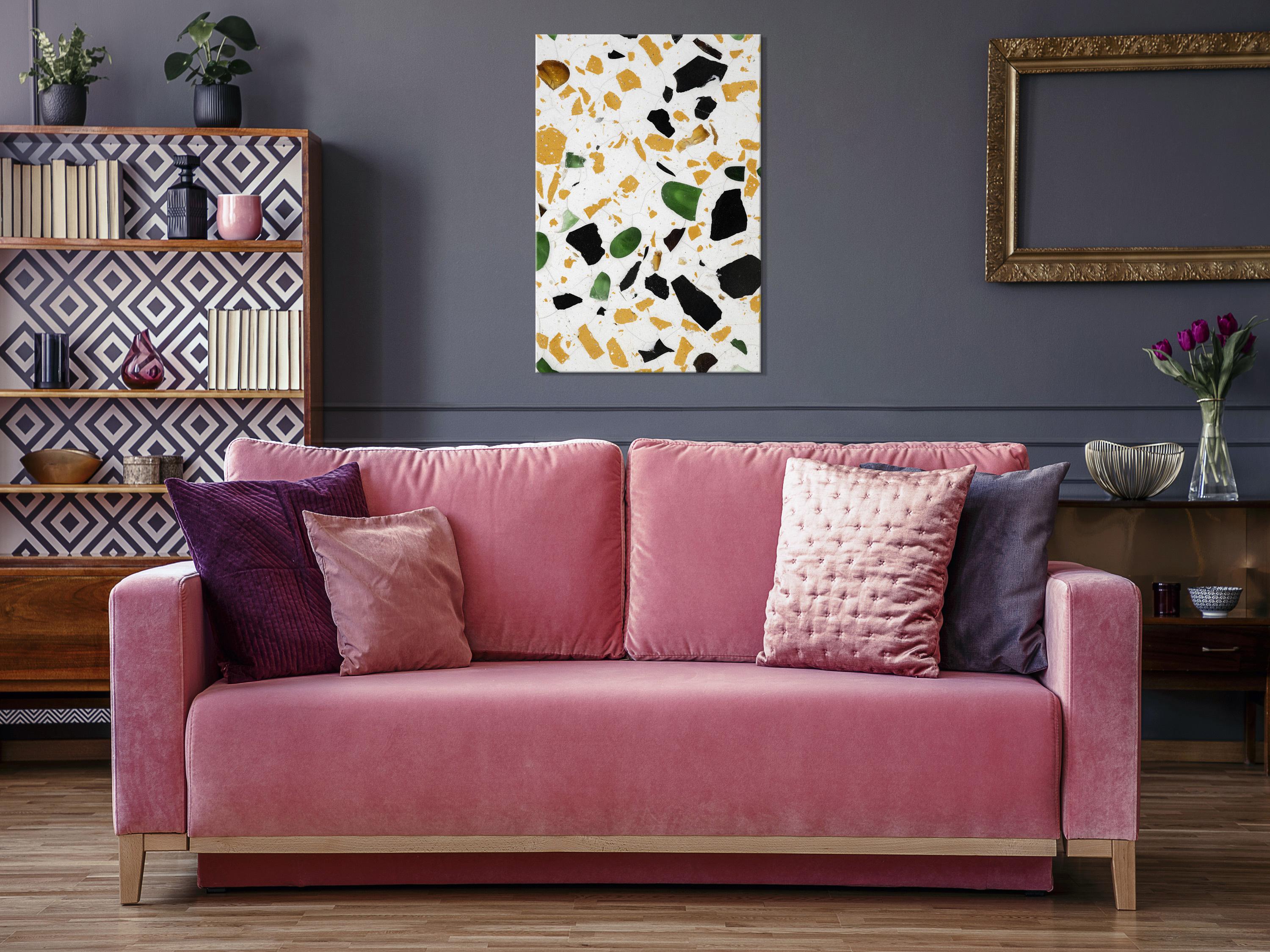 Billede - Terrazzo (1 Part) Vertical - 80 x 120 cm - Standard billede