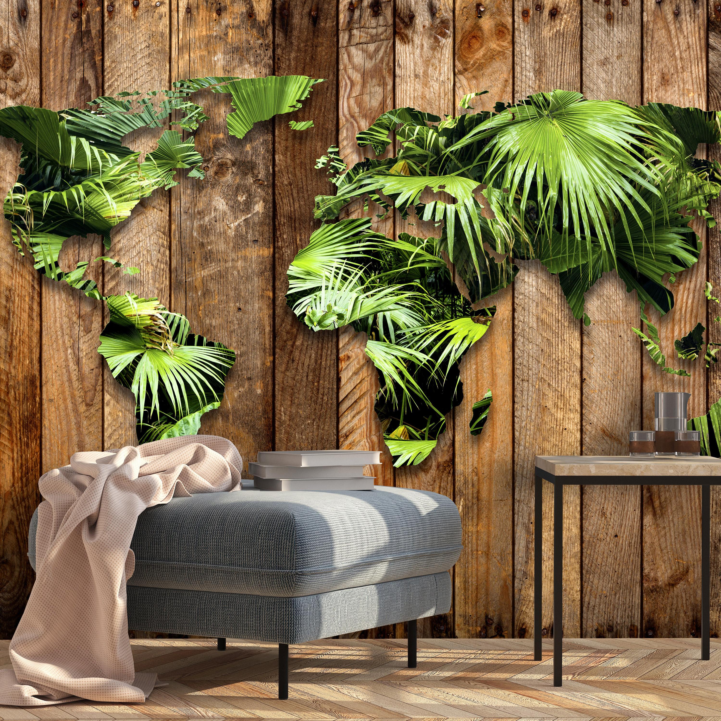 Fototapet - Jungle of the World - 250 x 175 cm - Standard billede