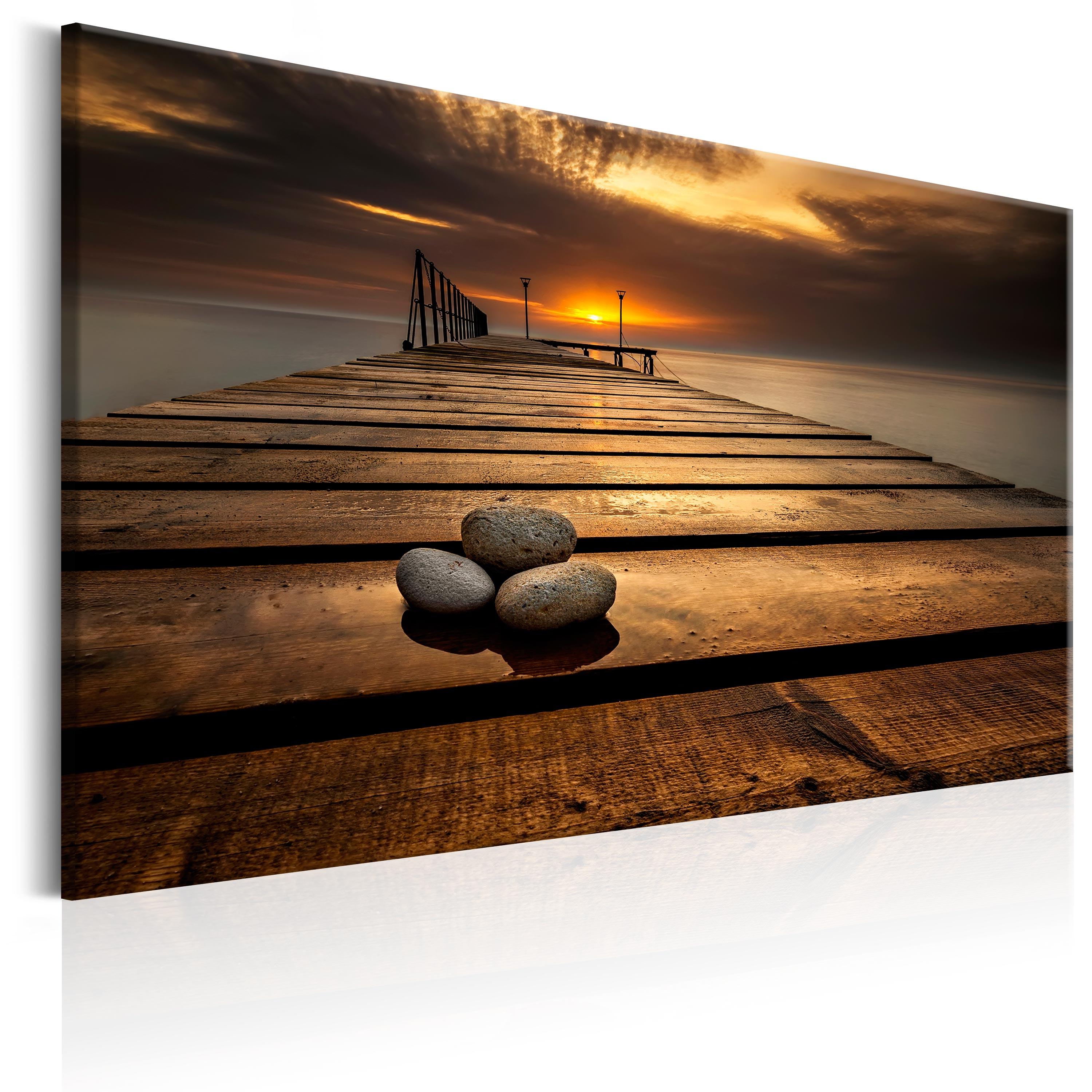 Billede - Peaceful Place - 60 x 40 cm - Standard billede