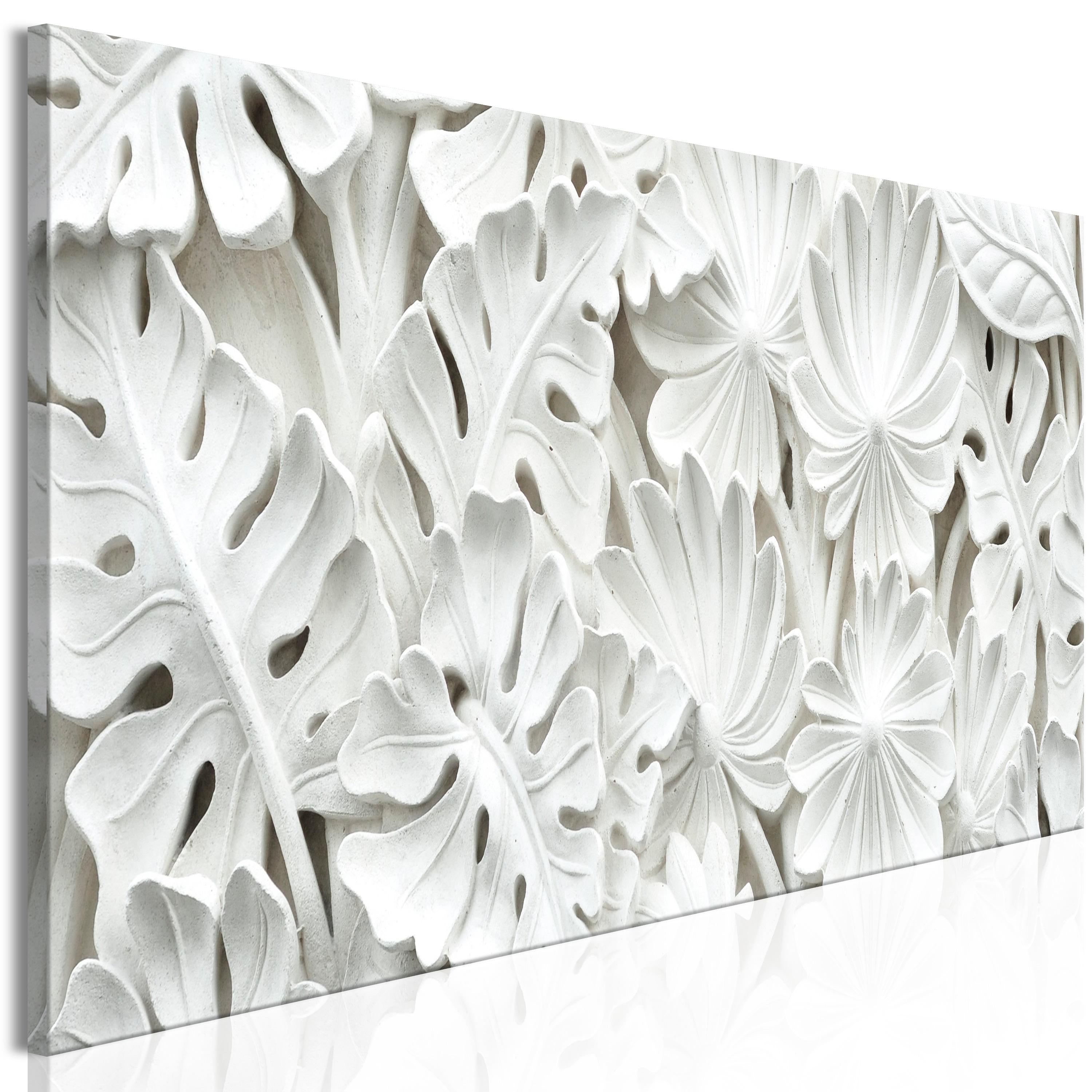 Billede - Alabaster Garden (1 Part) Narrow - 90 x 30 cm - Premium Print billede