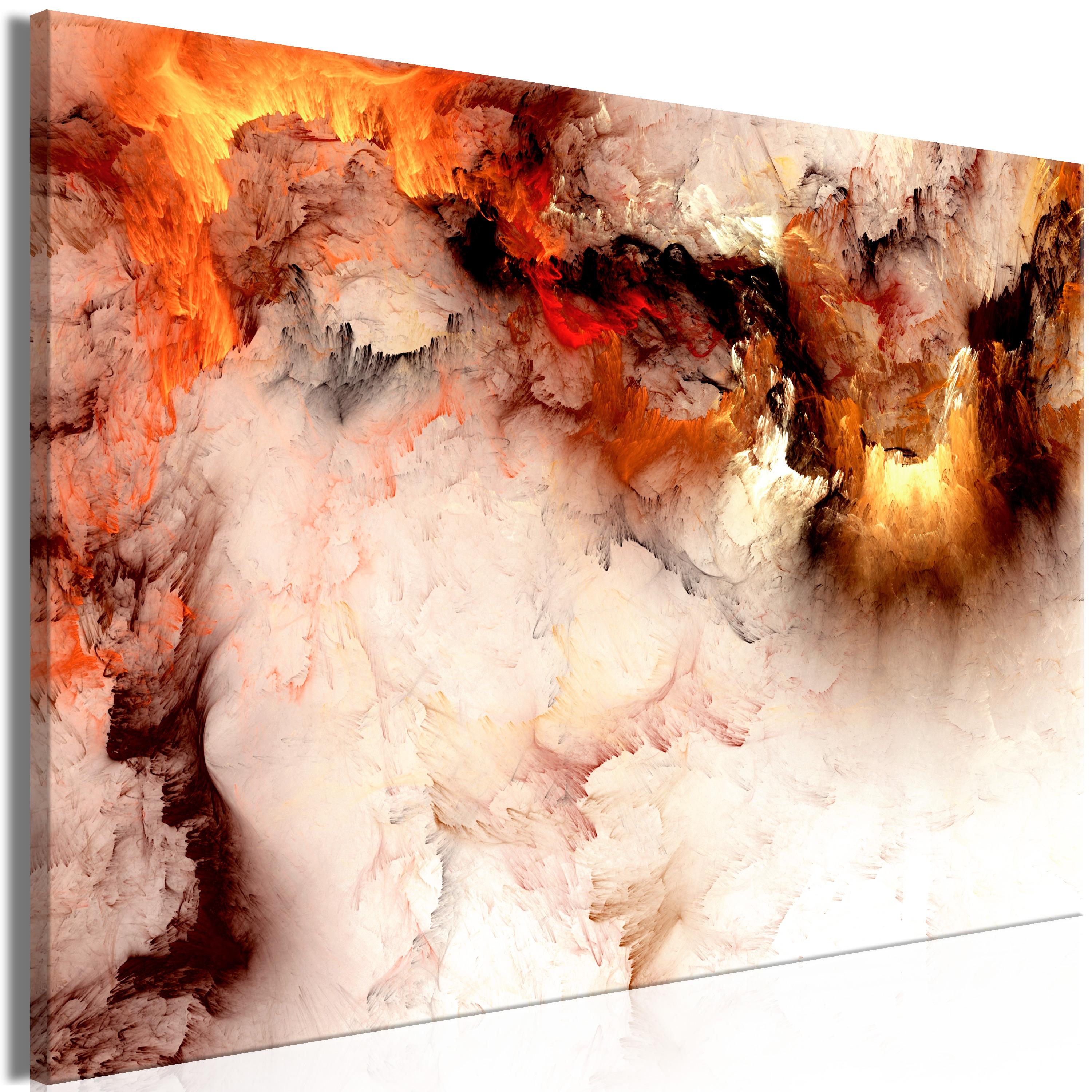 Billede - Volcanic Abstraction (1 Part) Wide - 90 x 60 cm - Premium Print billede