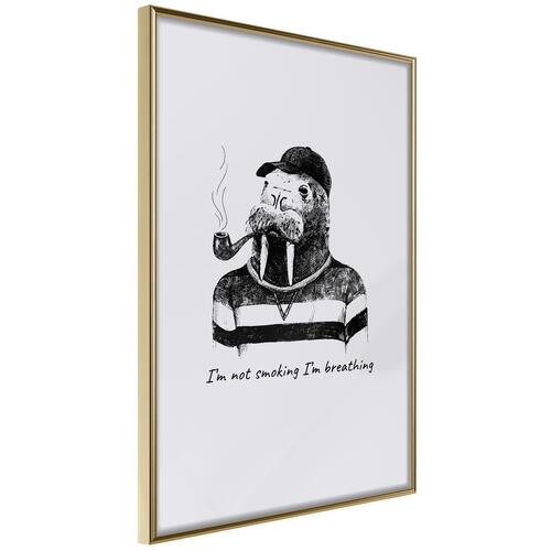 Plakat - I'm Not Smoking. I'm Breathing