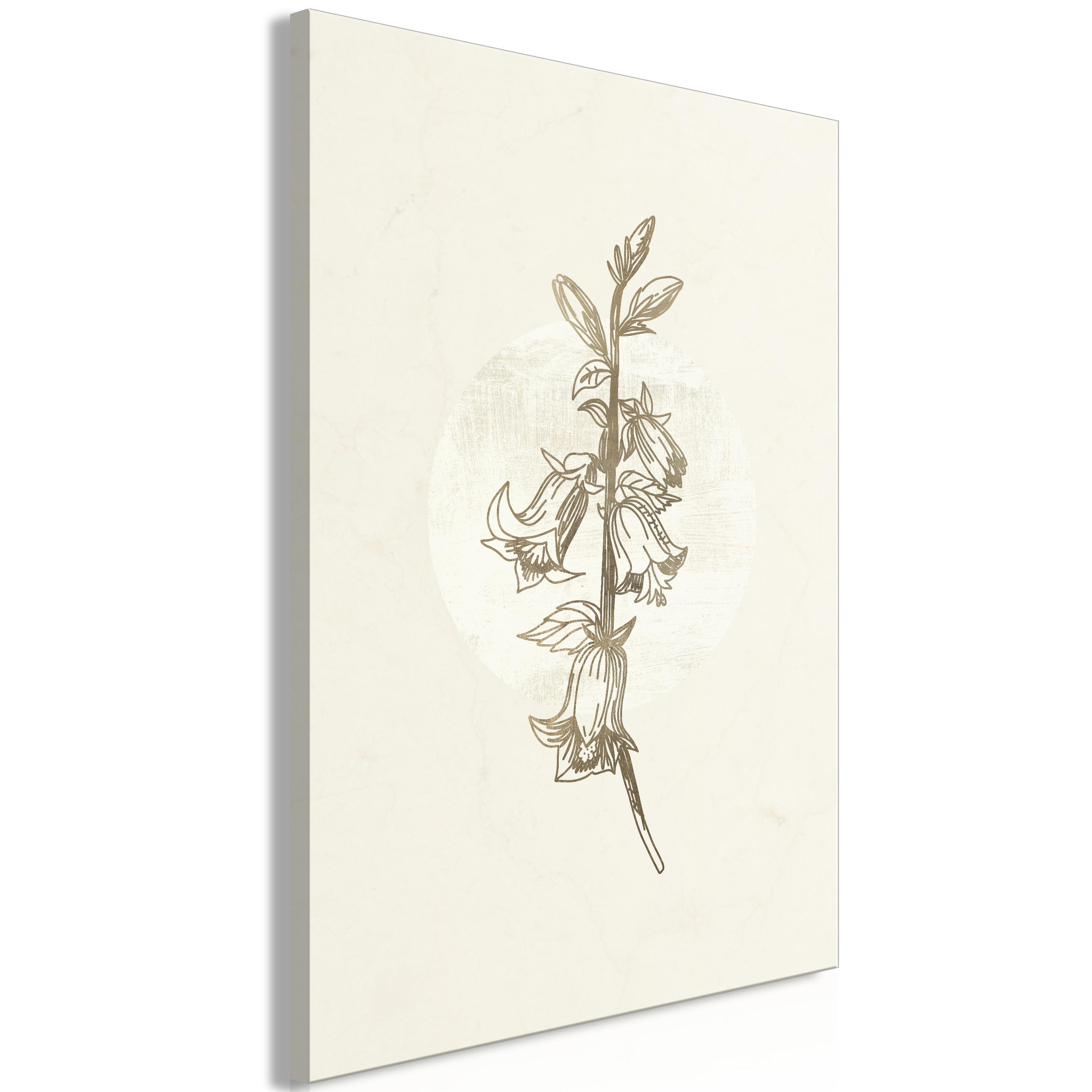 Billede Field Pattern Part Vertical Premium Print