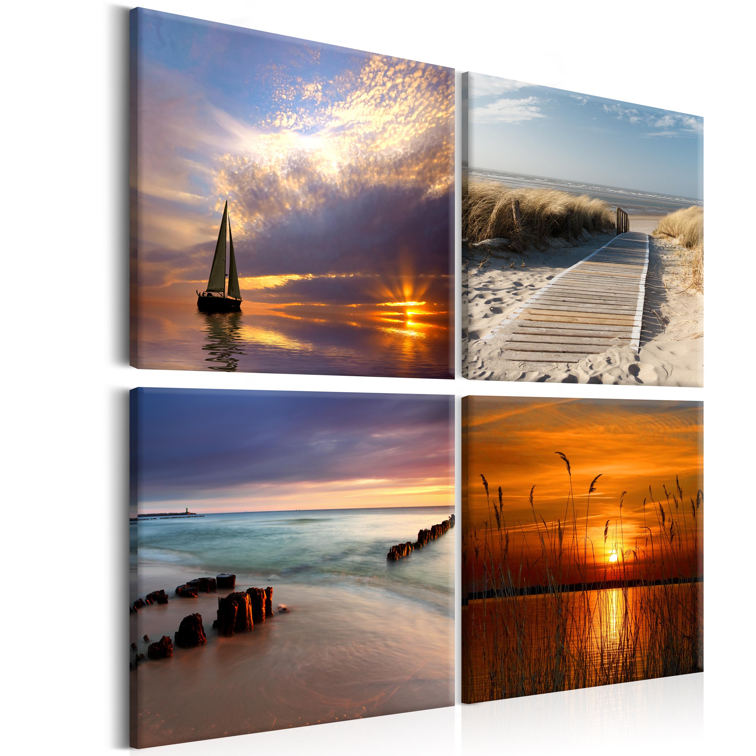 Billede - From Dusk to Dawn - 40 x 40 cm - Premium Print billede
