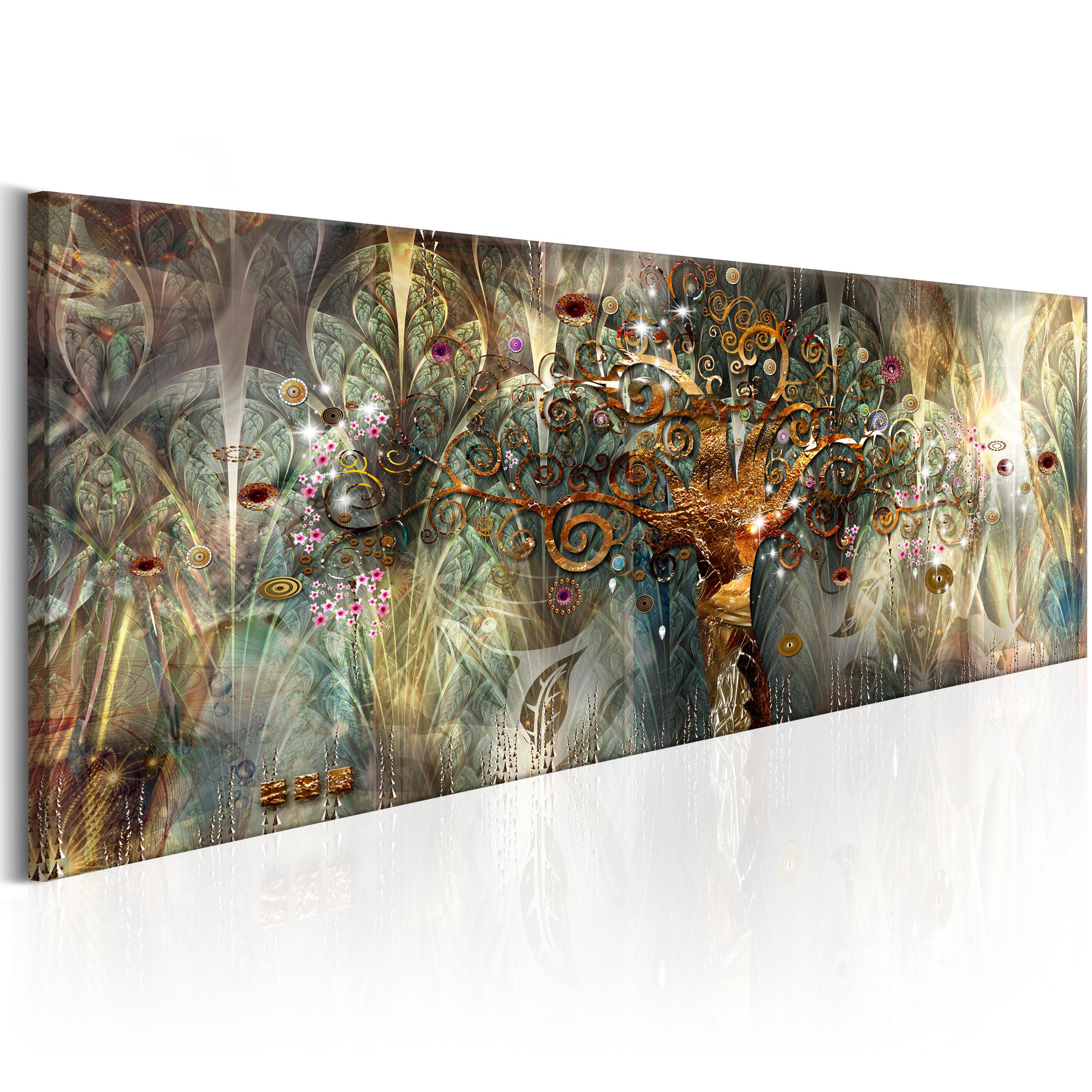 Billede - Land of Happiness - 120 x 40 cm - På italiensk lærred billede