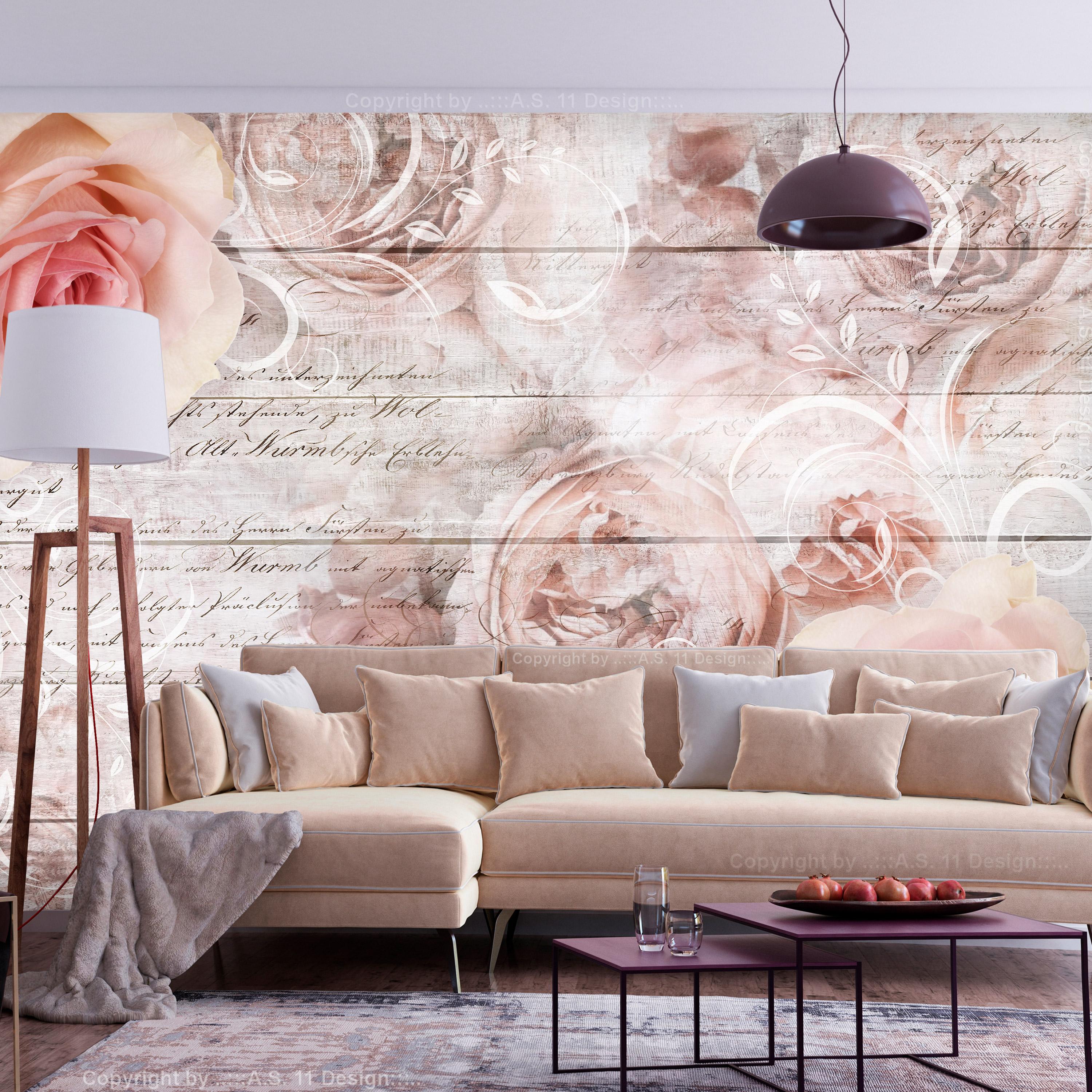 Fototapet Rose Work 100 X 70 Cm Premium