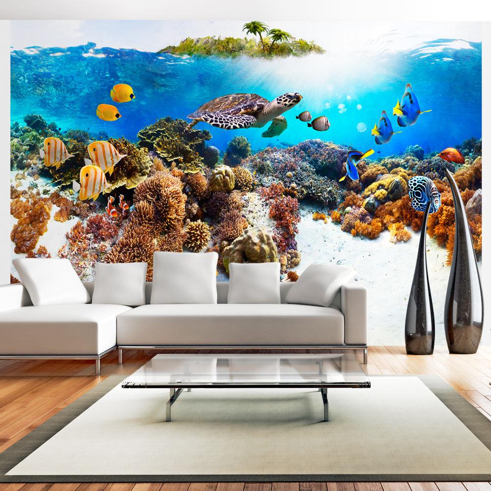 Fototapet - Cay - 350 x 245 cm - Premium billede