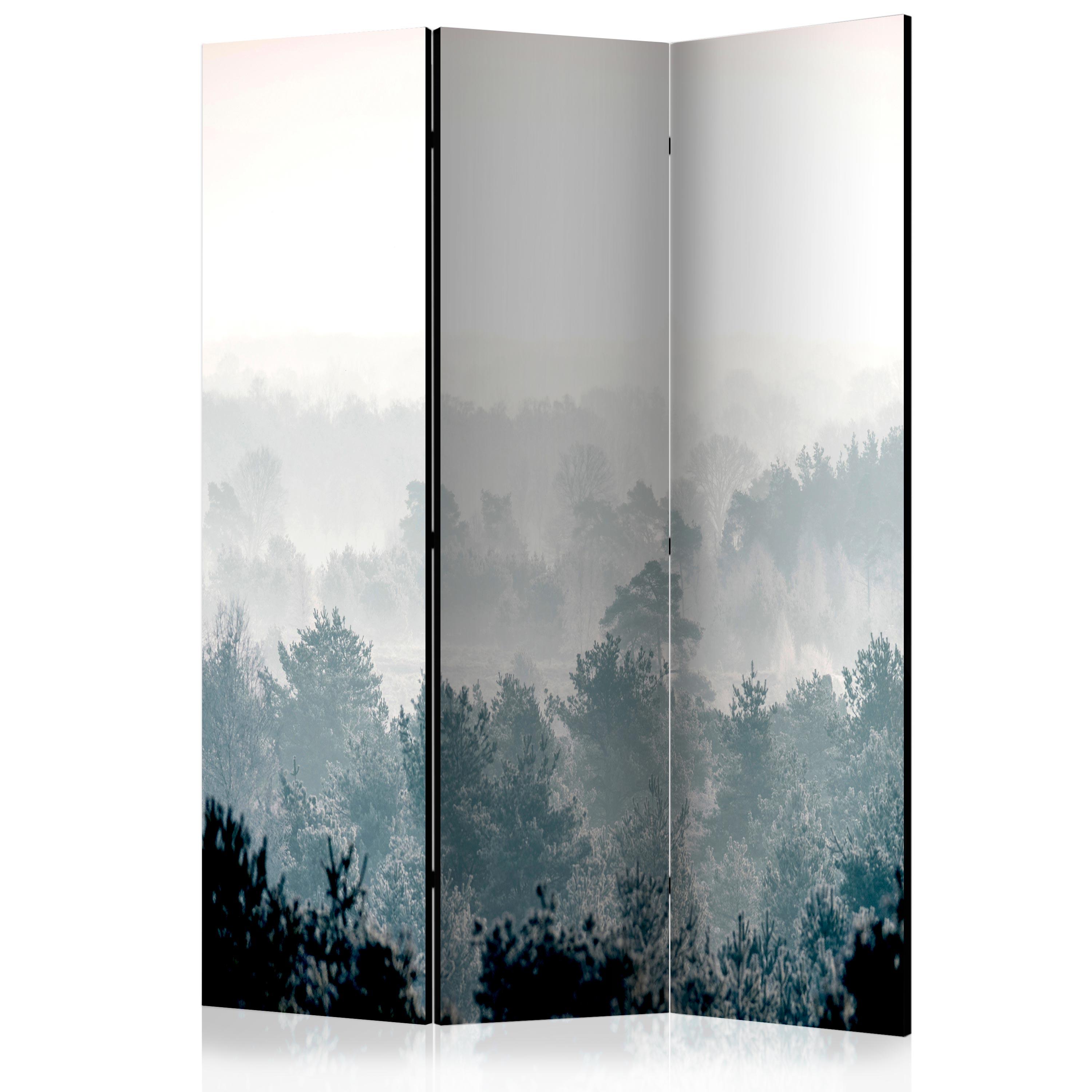 Skærmvæg – Winter Forest – 135 x 172 cm – Enkeltsiddet
