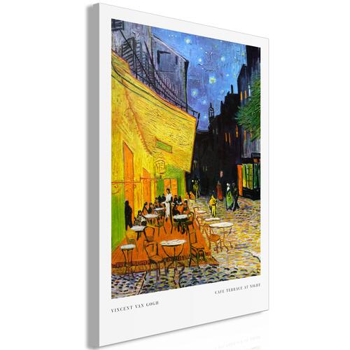 Billede - Cafe at Night (1 Part) Vertical