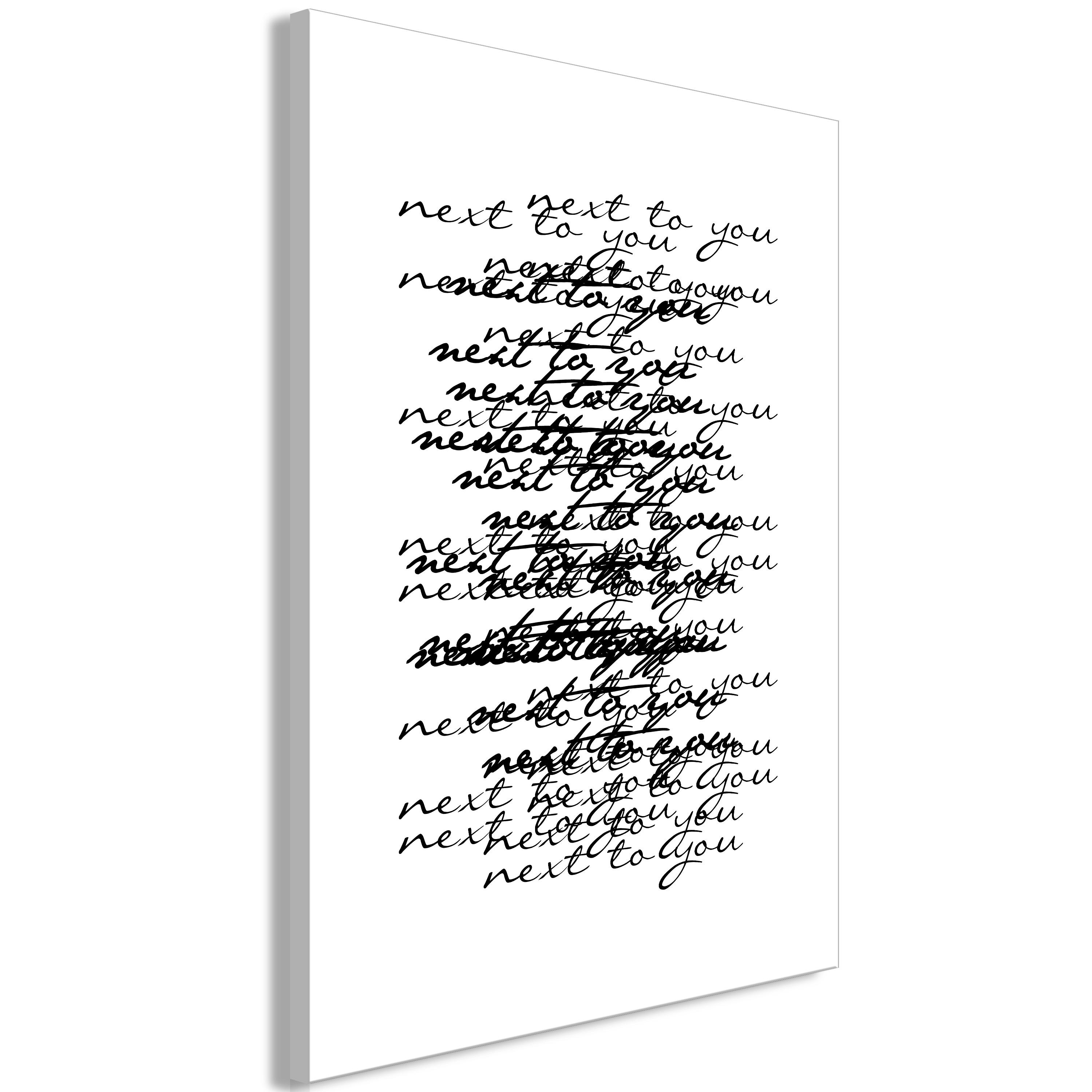Billede - Next to You (1 Part) Vertical - 20 x 30 cm - Premium Print billede