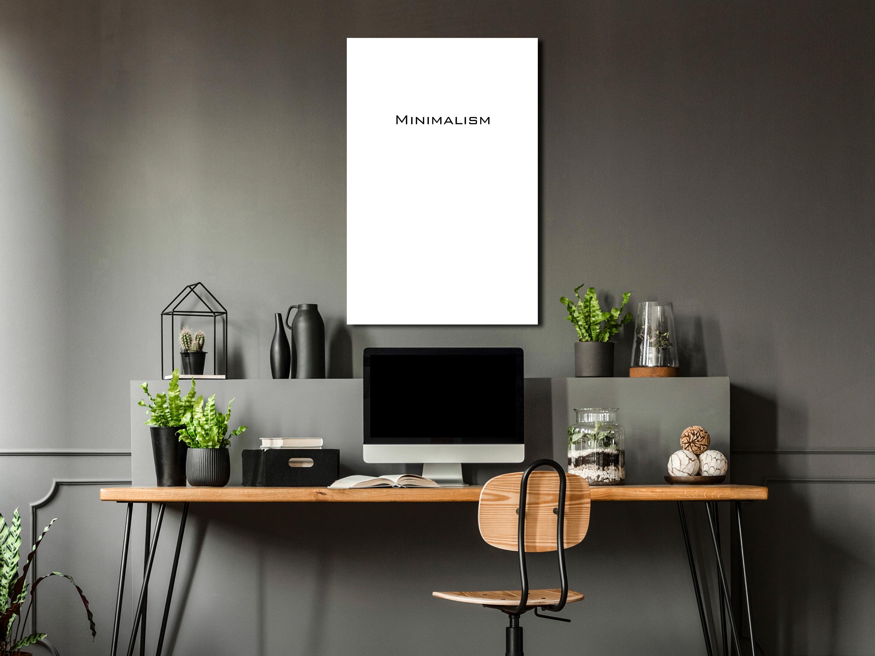 Billede - Minimalism (1 Part) Vertical - 80 x 120 cm - Premium Print billede