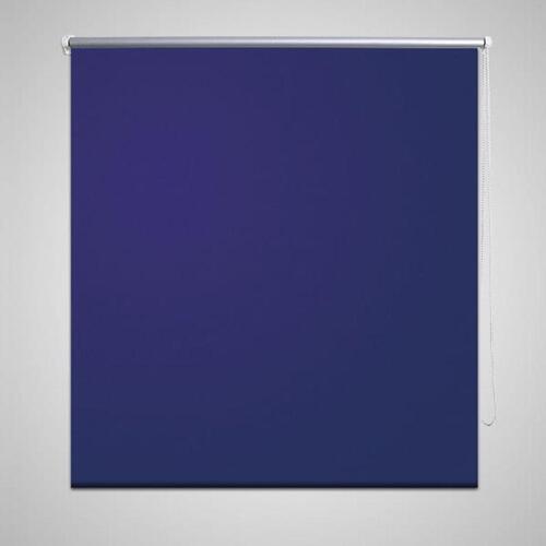 Mørklægningsrullegardin 80 x 175 cm marineblå