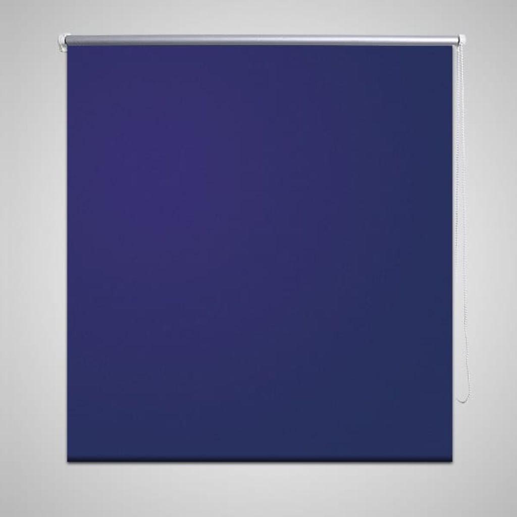Billede af Mørklægningsrullegardin 80 x 175 cm marineblå