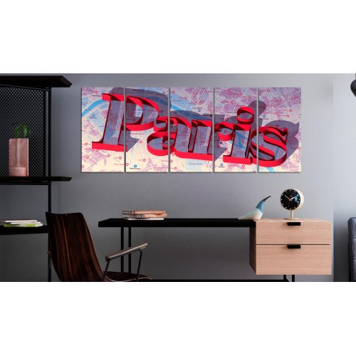 Billede - Red Paris (5 dele) Narrow