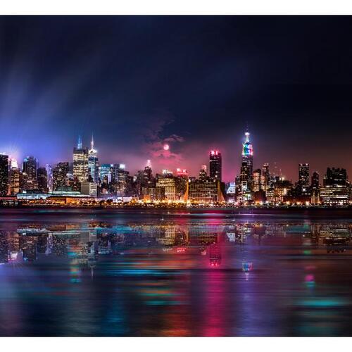 Fototapet - Romantic moments in New York City