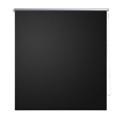Mørklægningsrullegardin 80 x 175 cm sort