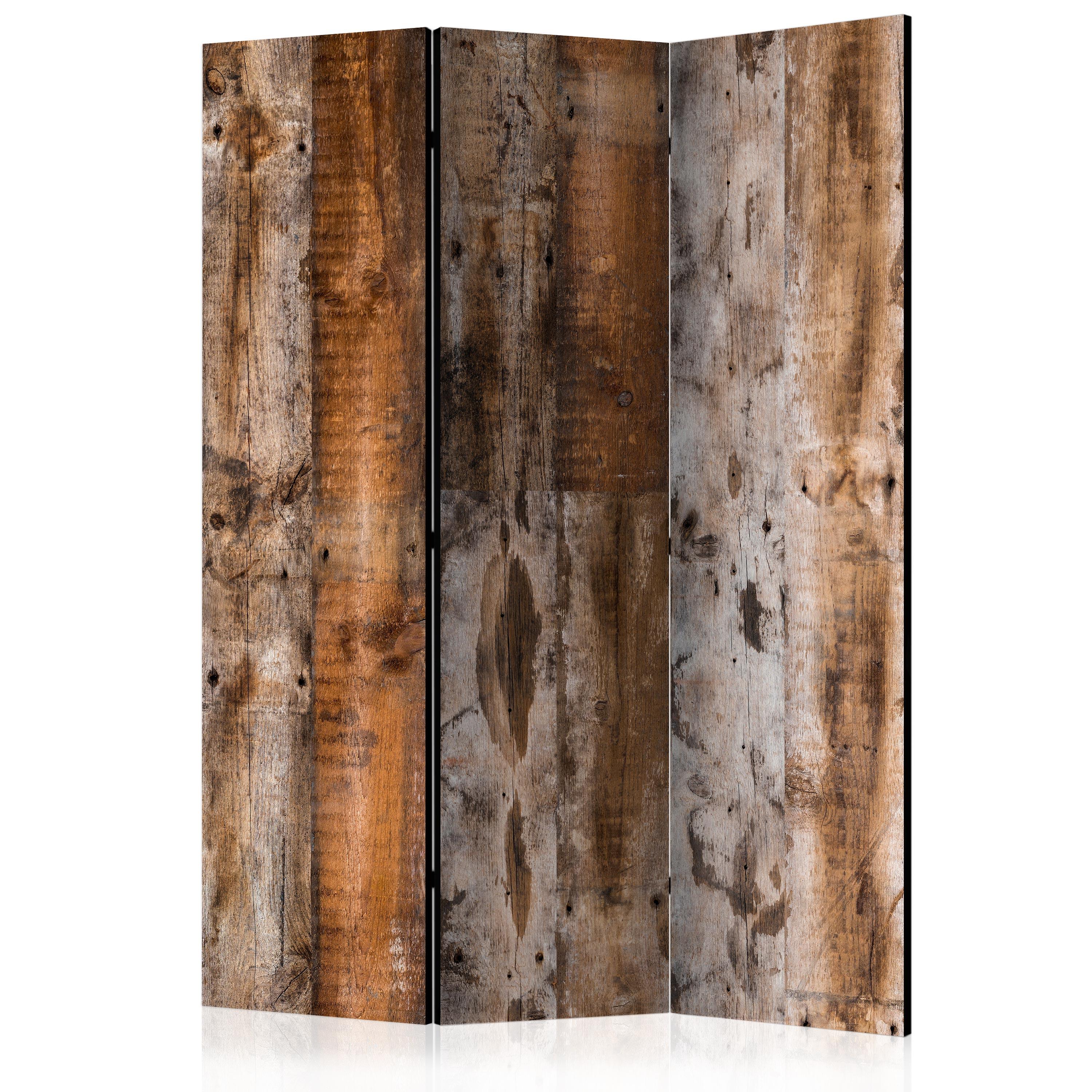 Skærmvæg Antique Wood 135 172 Enkeltsiddet