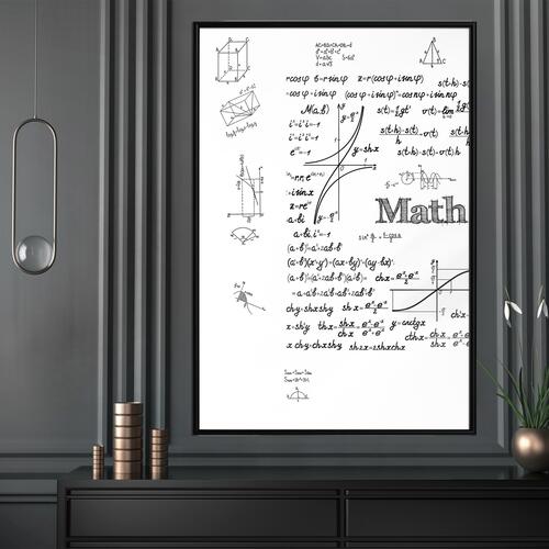 Plakat - Math