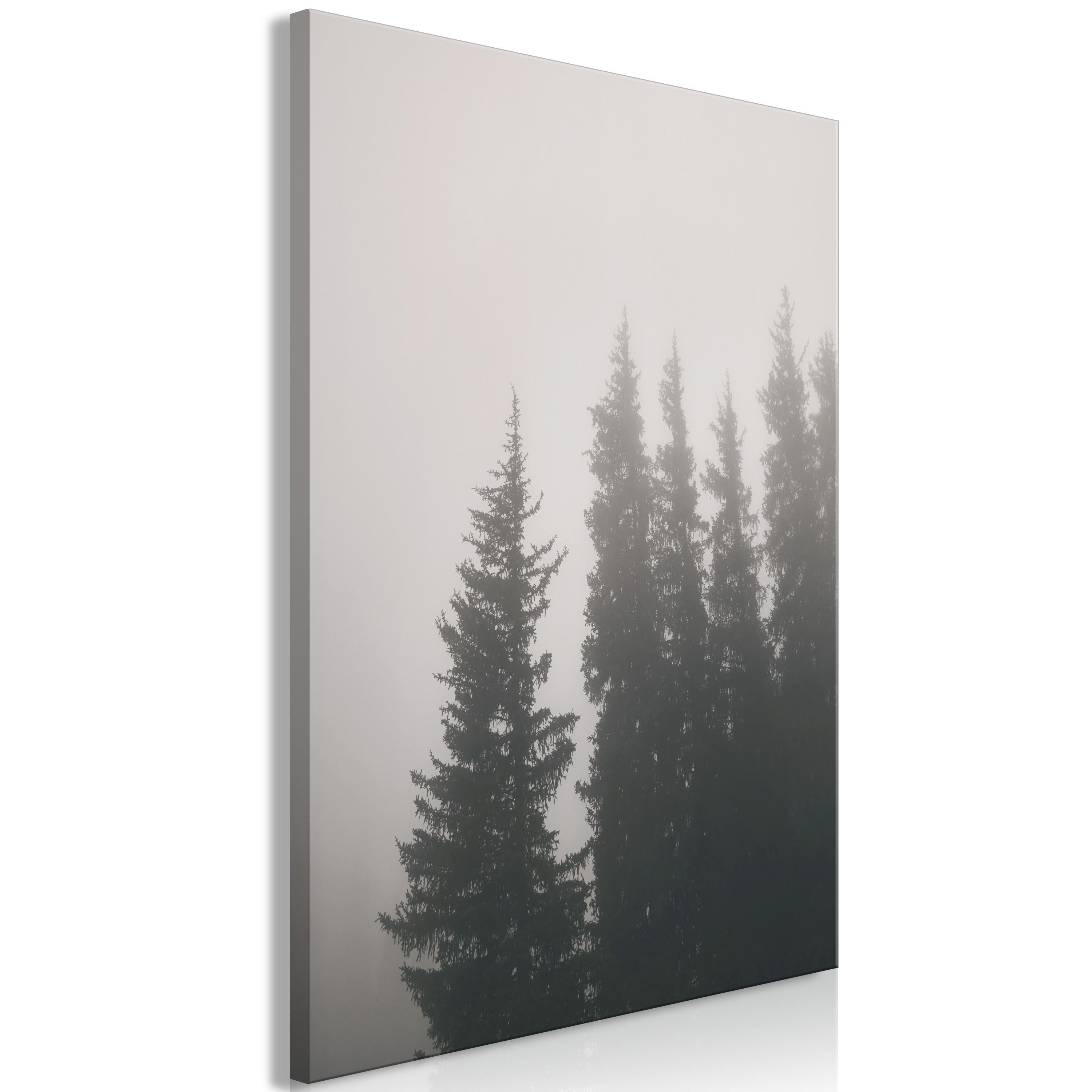 Billede - Smell of Forest Fog (1 Part) Vertical - 80 x 120 cm - Premium Print billede