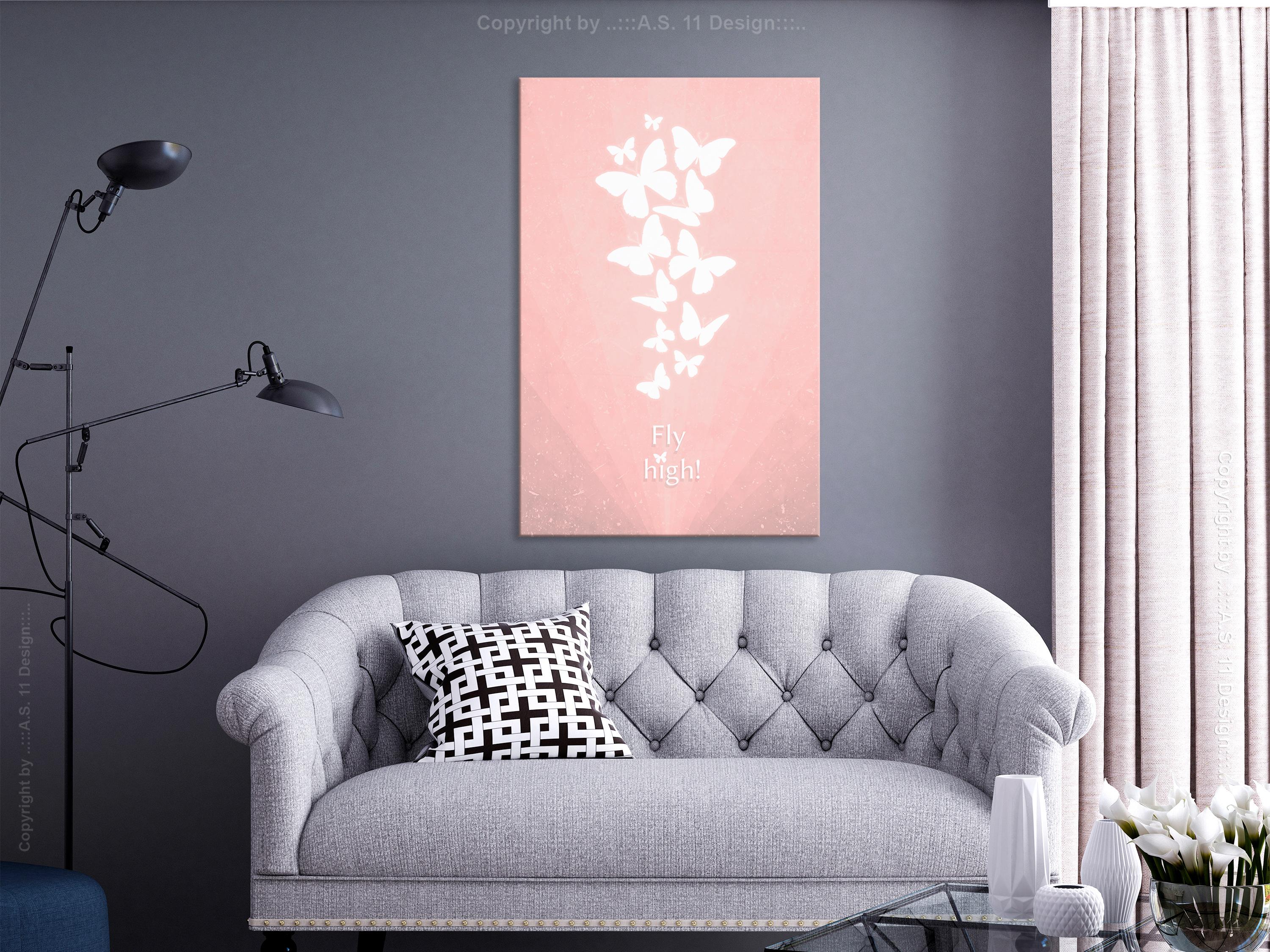 Billede - Fly High! (1 Part) Vertical - 20 x 30 cm - Standard billede