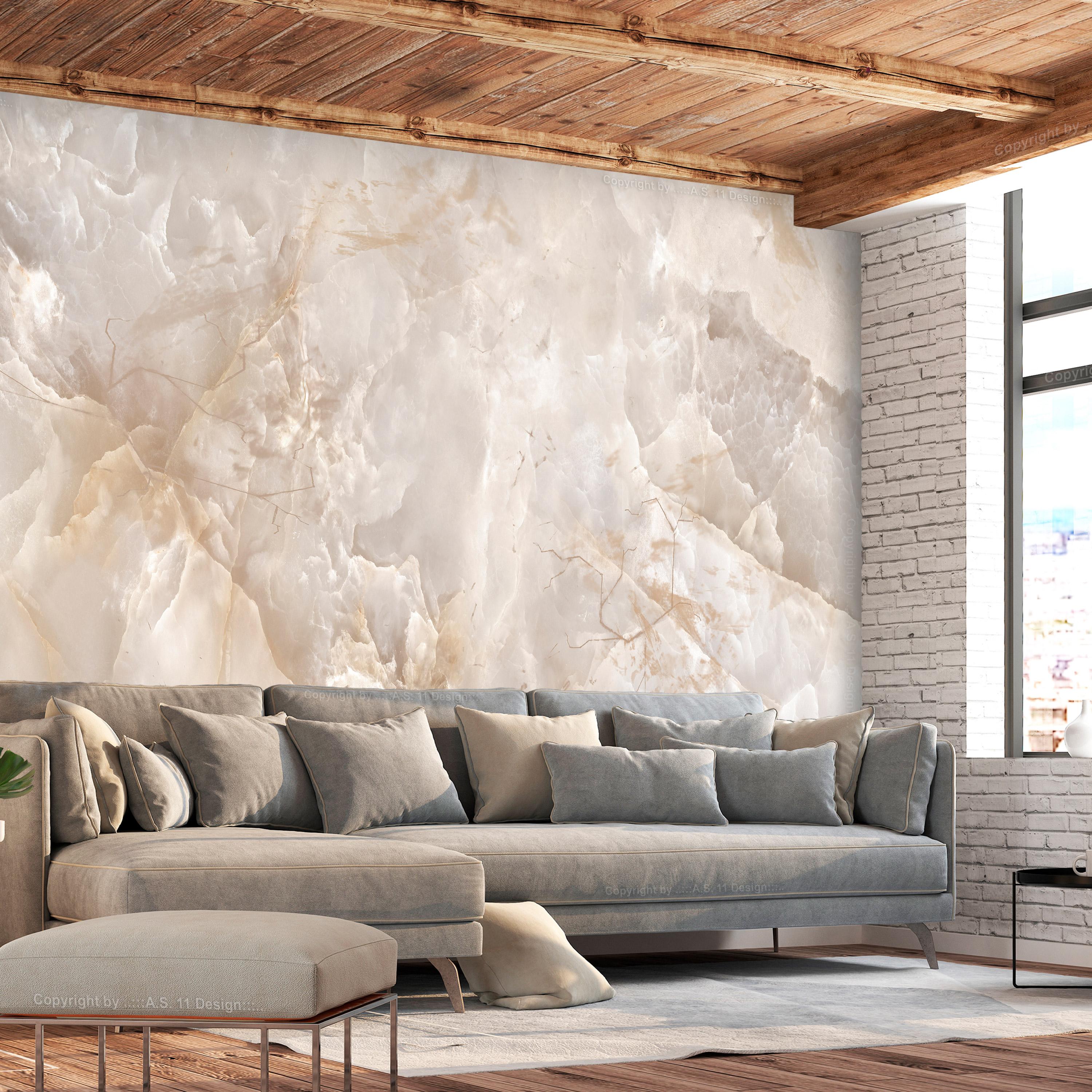 Fototapet - Toned Marble - 300 x 210 cm - Premium billede