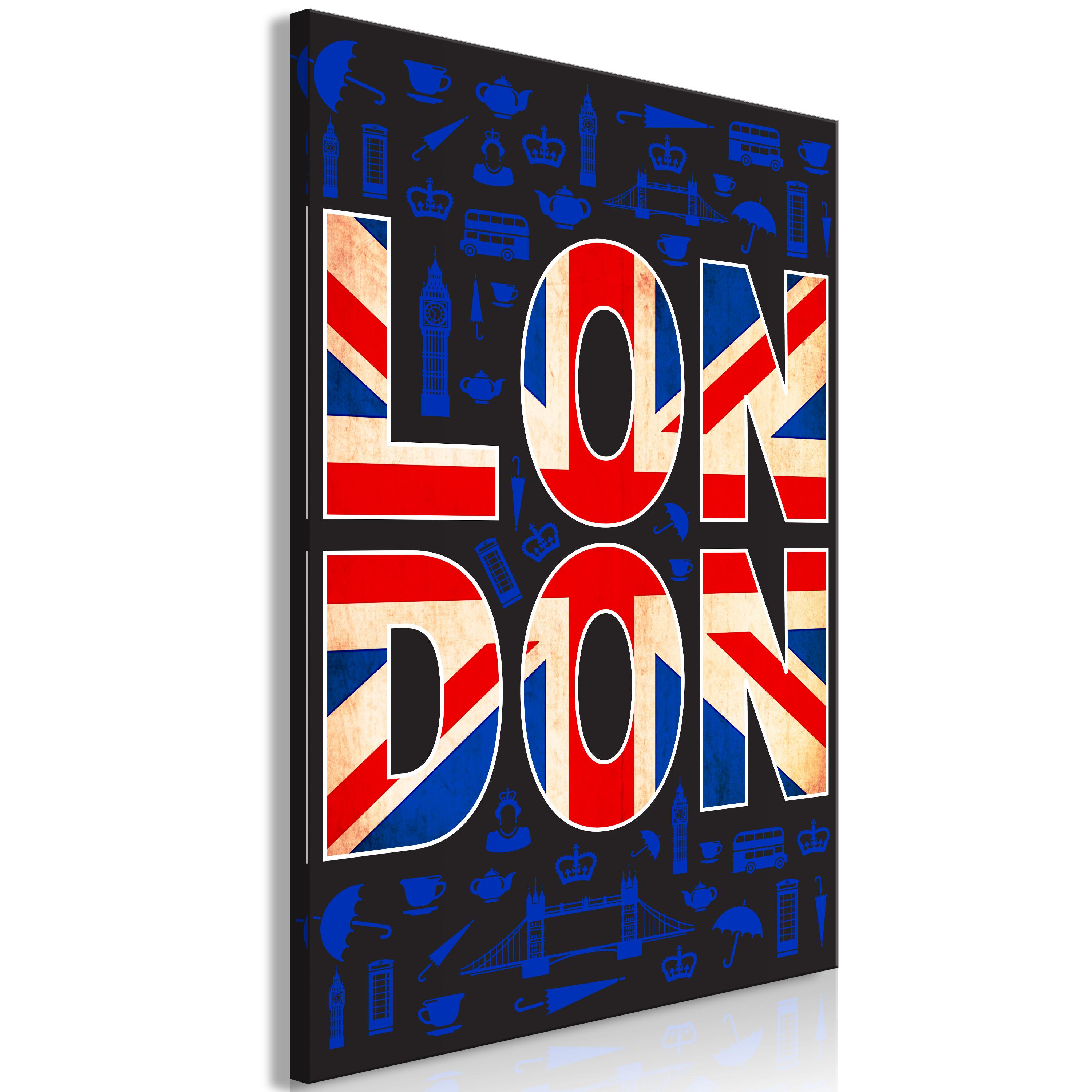 Billede - City of Culture (1 Part) Vertical - 80 x 120 cm - Premium Print billede