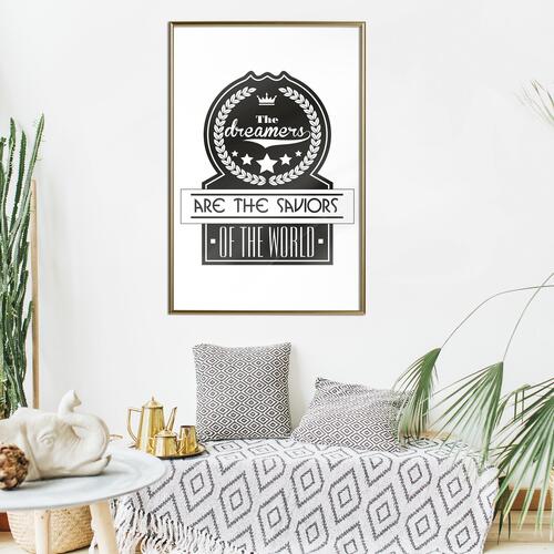Plakat - The Dreamers Are the Saviors of the World