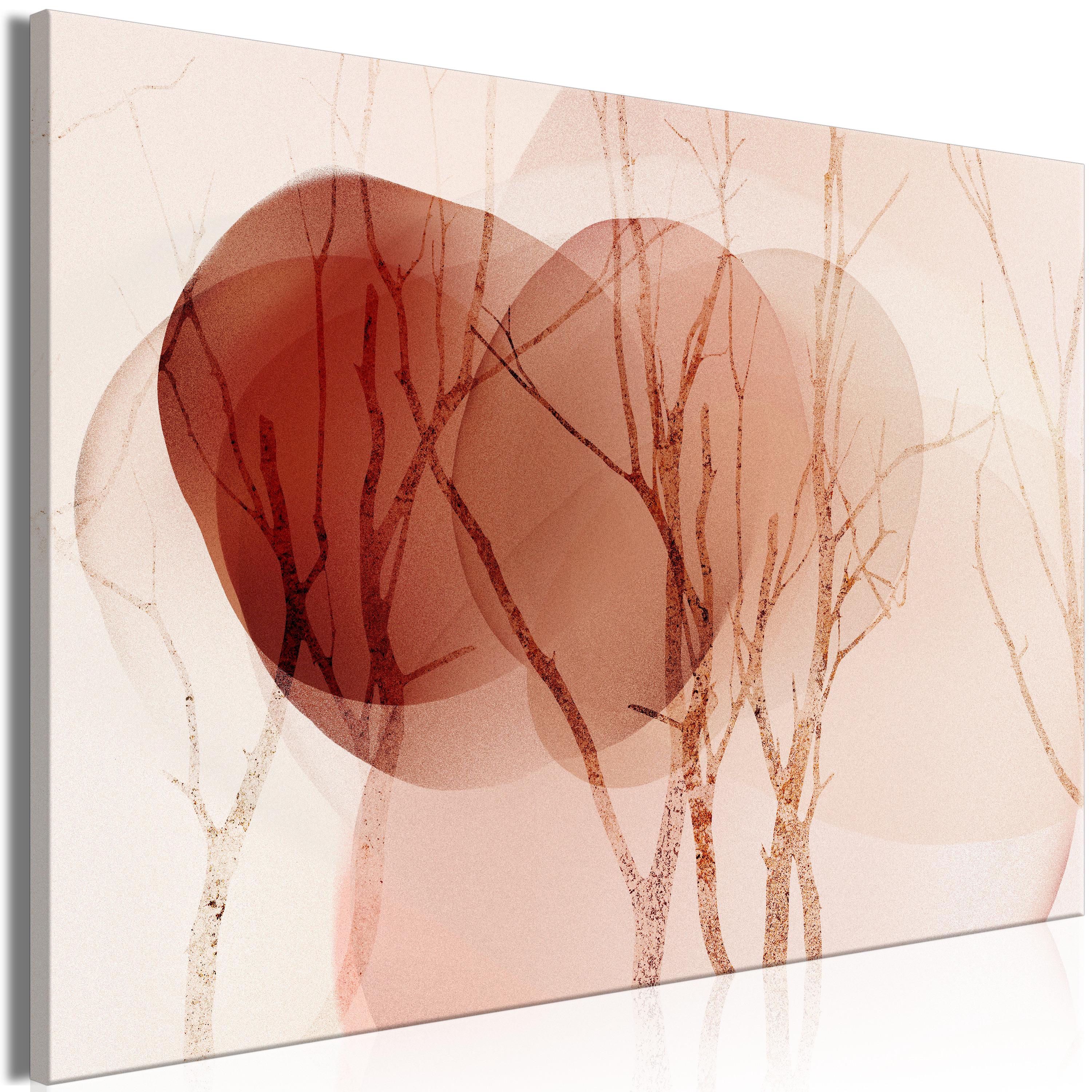 Billede - Setting Glow (1 Part) Wide - 90 x 60 cm - Premium Print billede