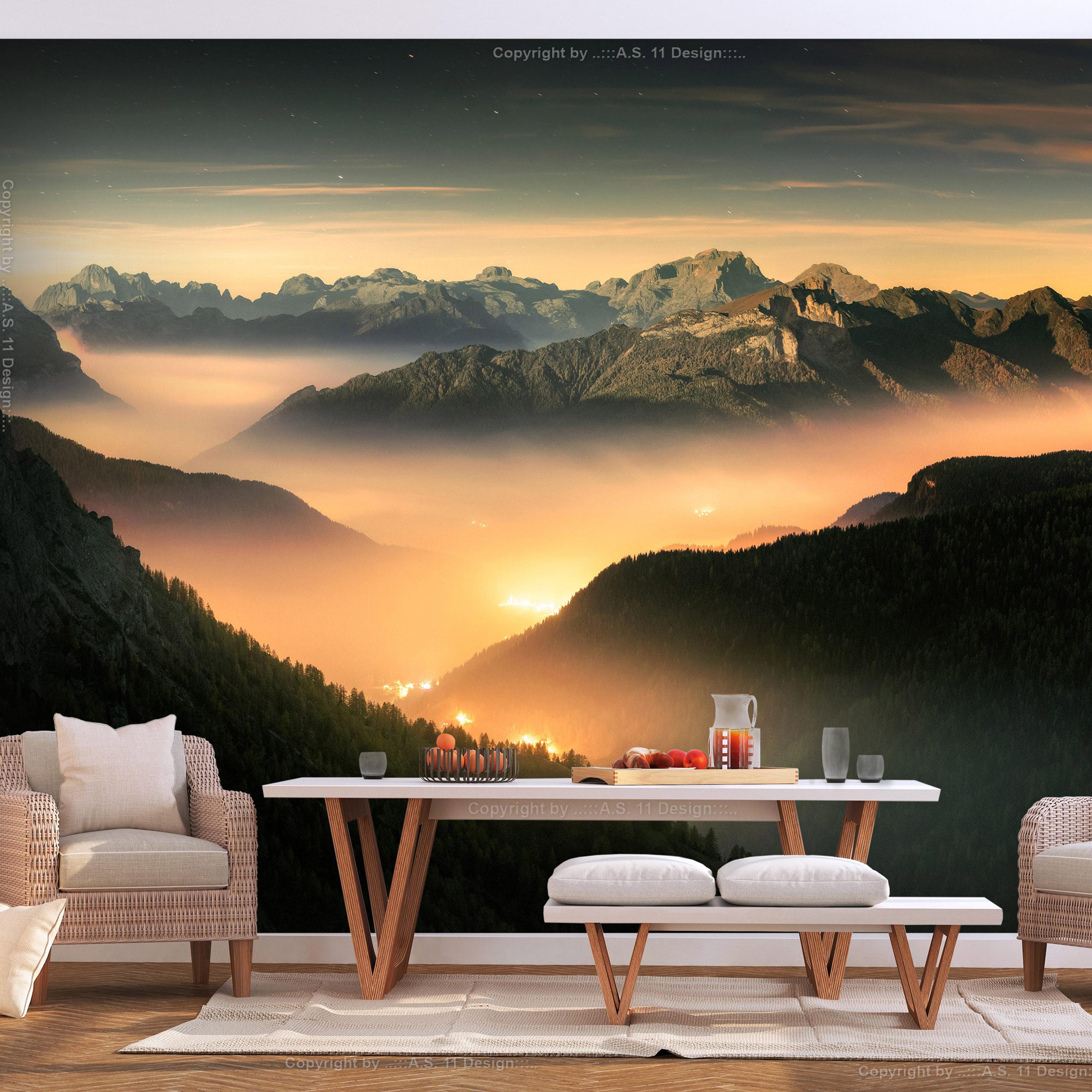 Fototapet - Mountain Breath - Third Variant - 200 x 140 cm - Standard