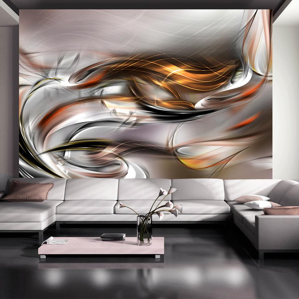 Fototapet - Golden cloud - 200 x 140 cm - Premium billede
