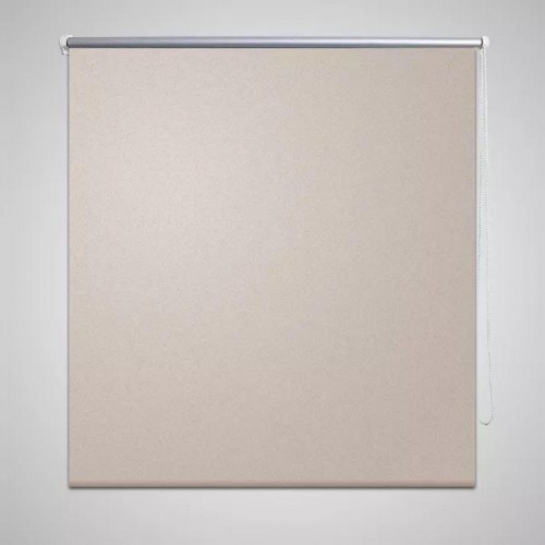 Mørklægningsrullegardin 144,4×175 cm - stofbredde 140 cm, beige